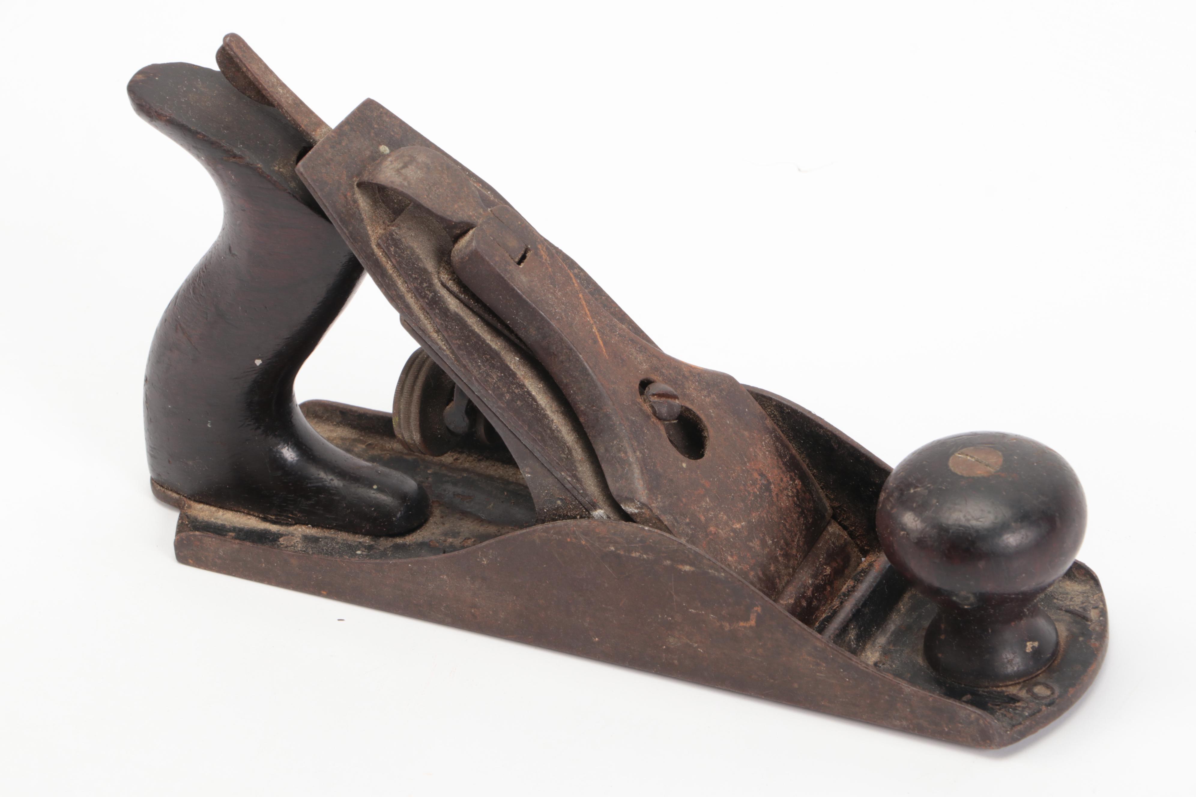 Hand Plane and Brace Drill with North Bros. MFG Co. Hand Tools