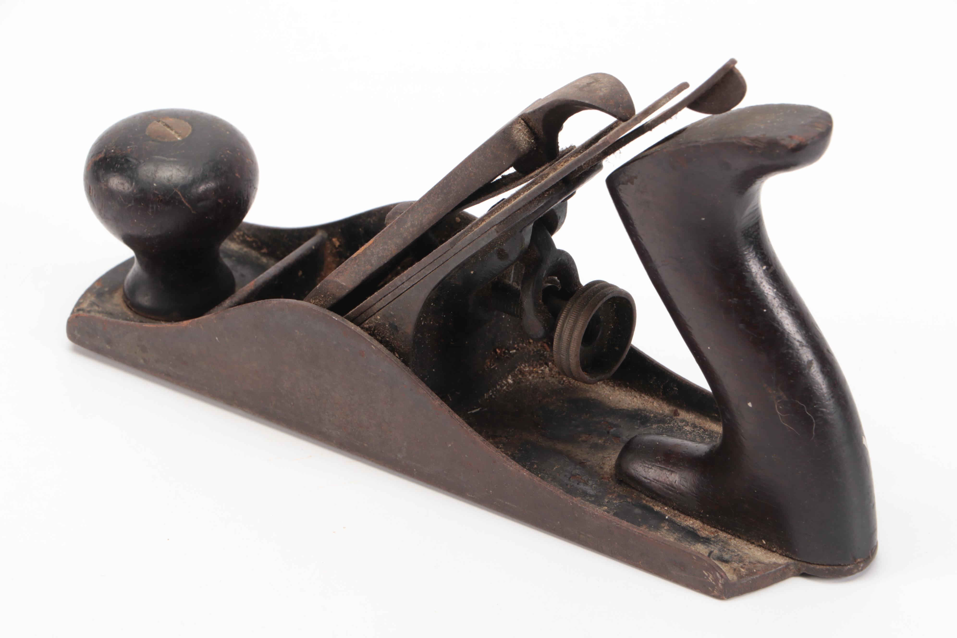 Hand Plane and Brace Drill with North Bros. MFG Co. Hand Tools