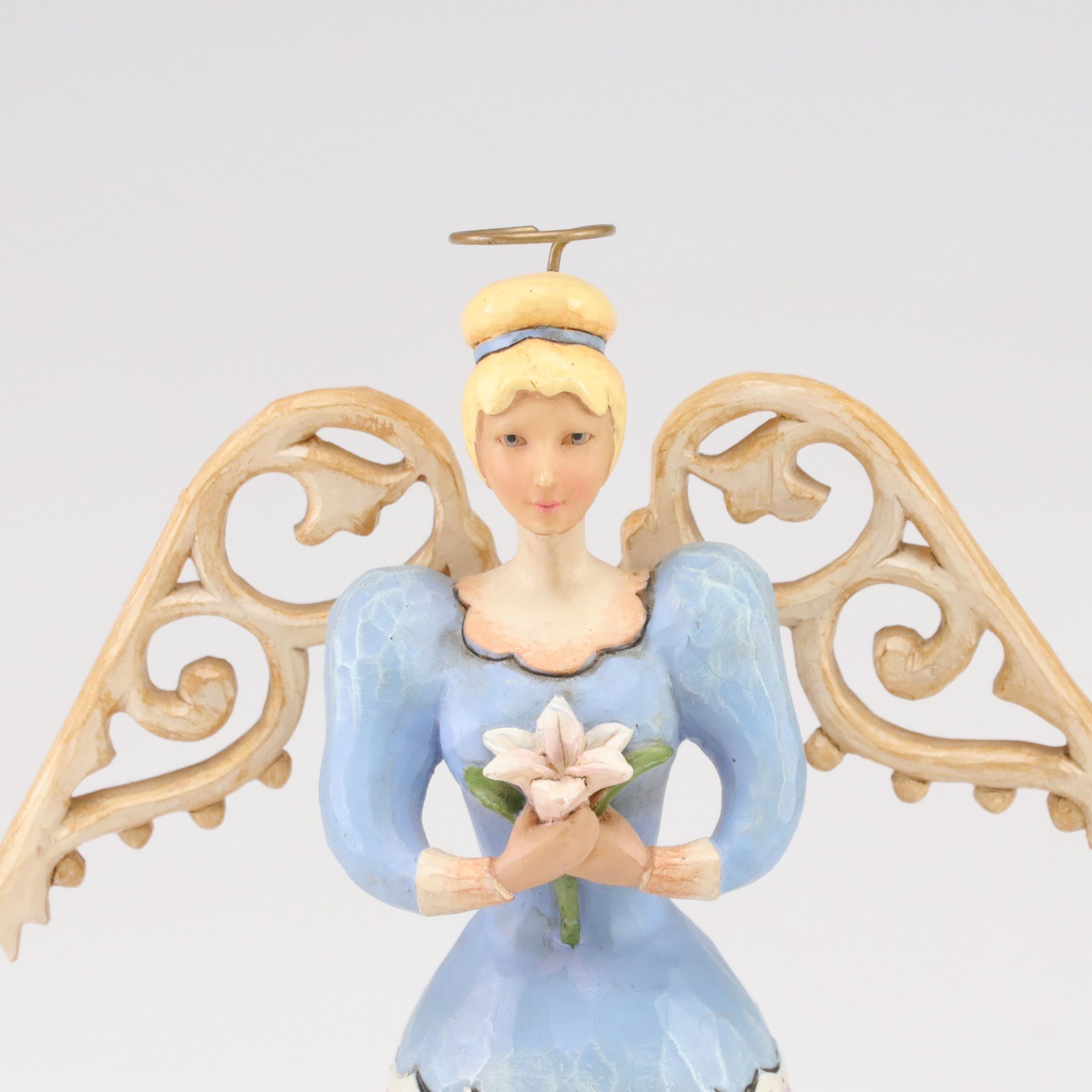 Jim Shore "Remembrance Angel" and "December" Figurines