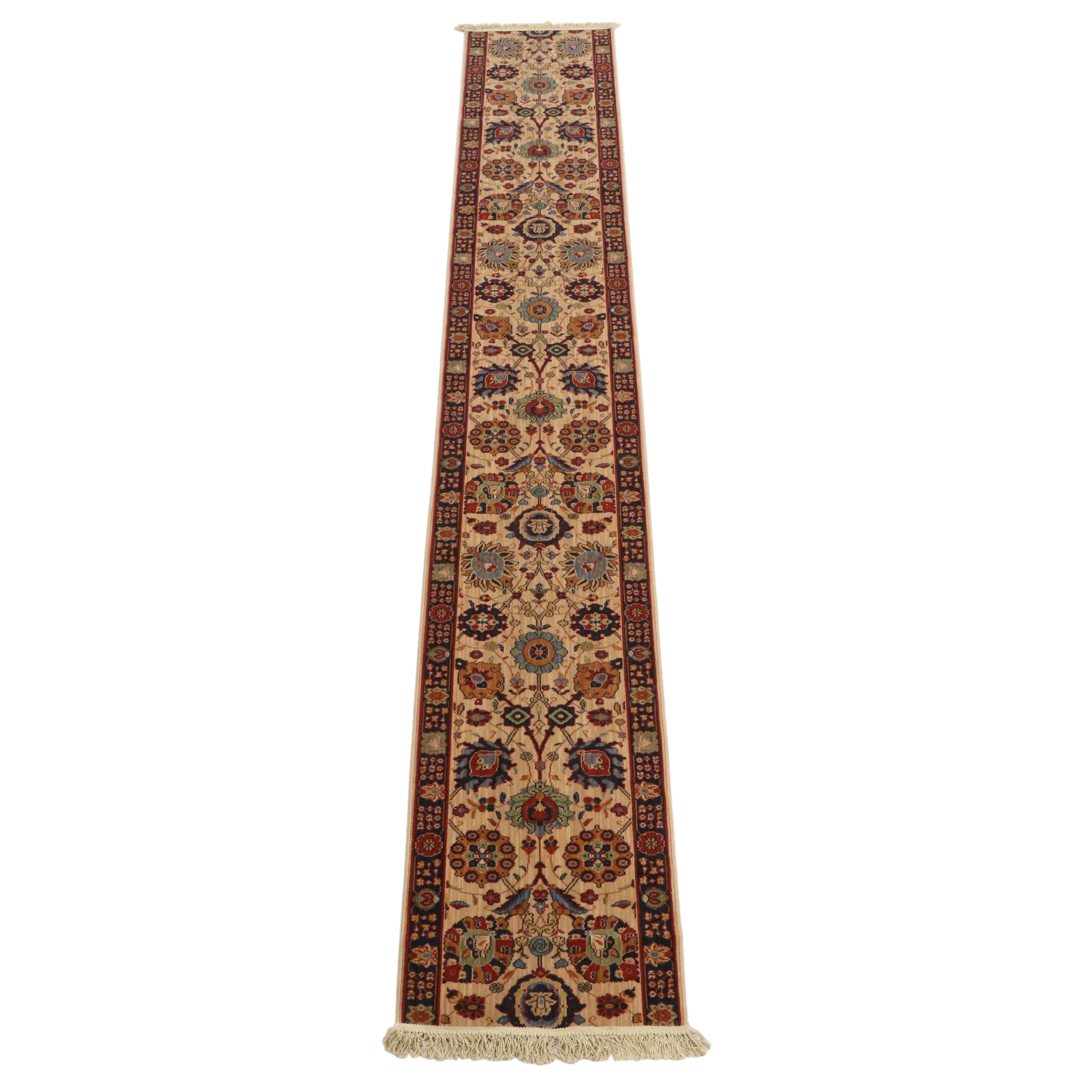 2'7 x 17'3 Machine Made Persian Style Carpet Runner