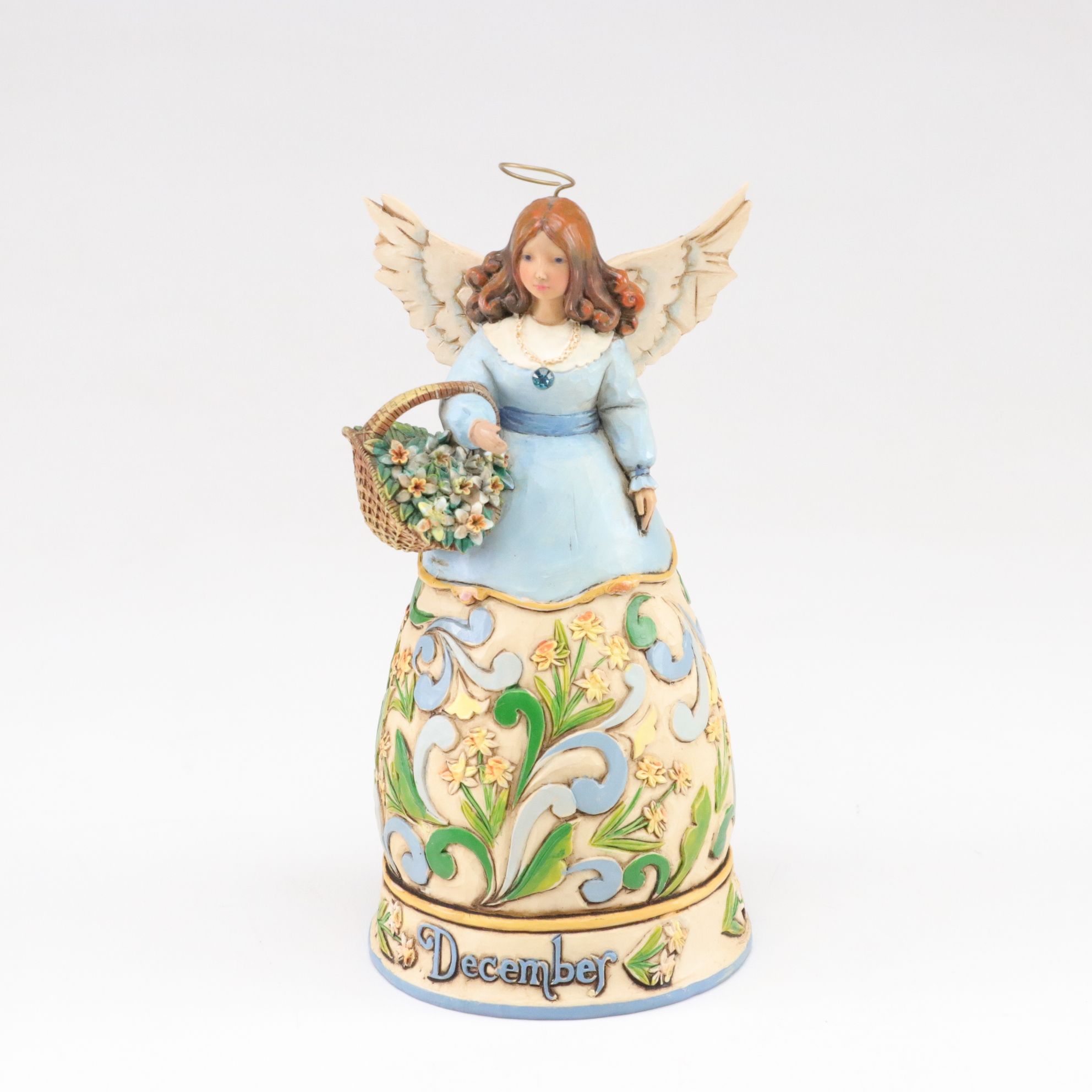 Jim Shore "Remembrance Angel" and "December" Figurines