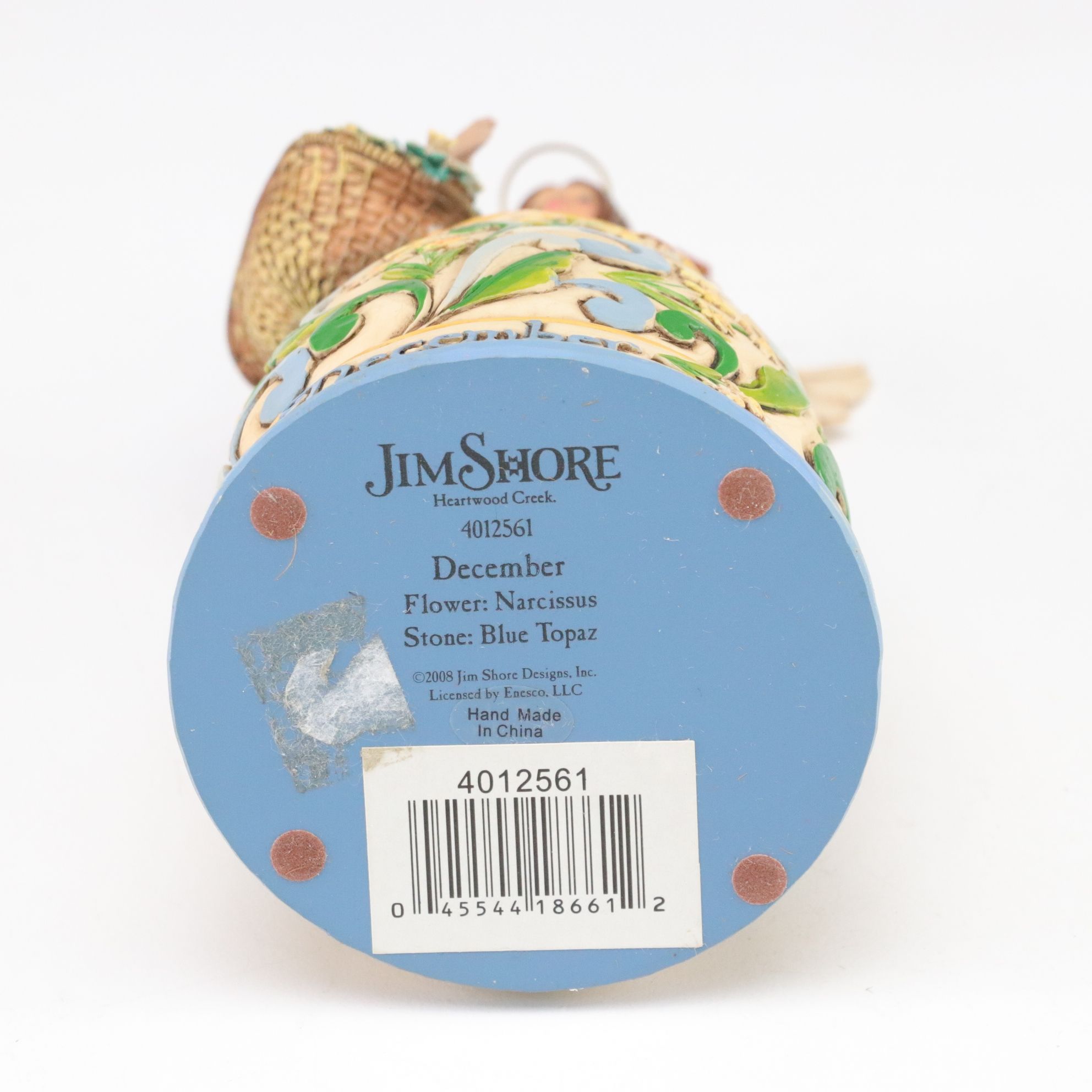 Jim Shore "Remembrance Angel" and "December" Figurines