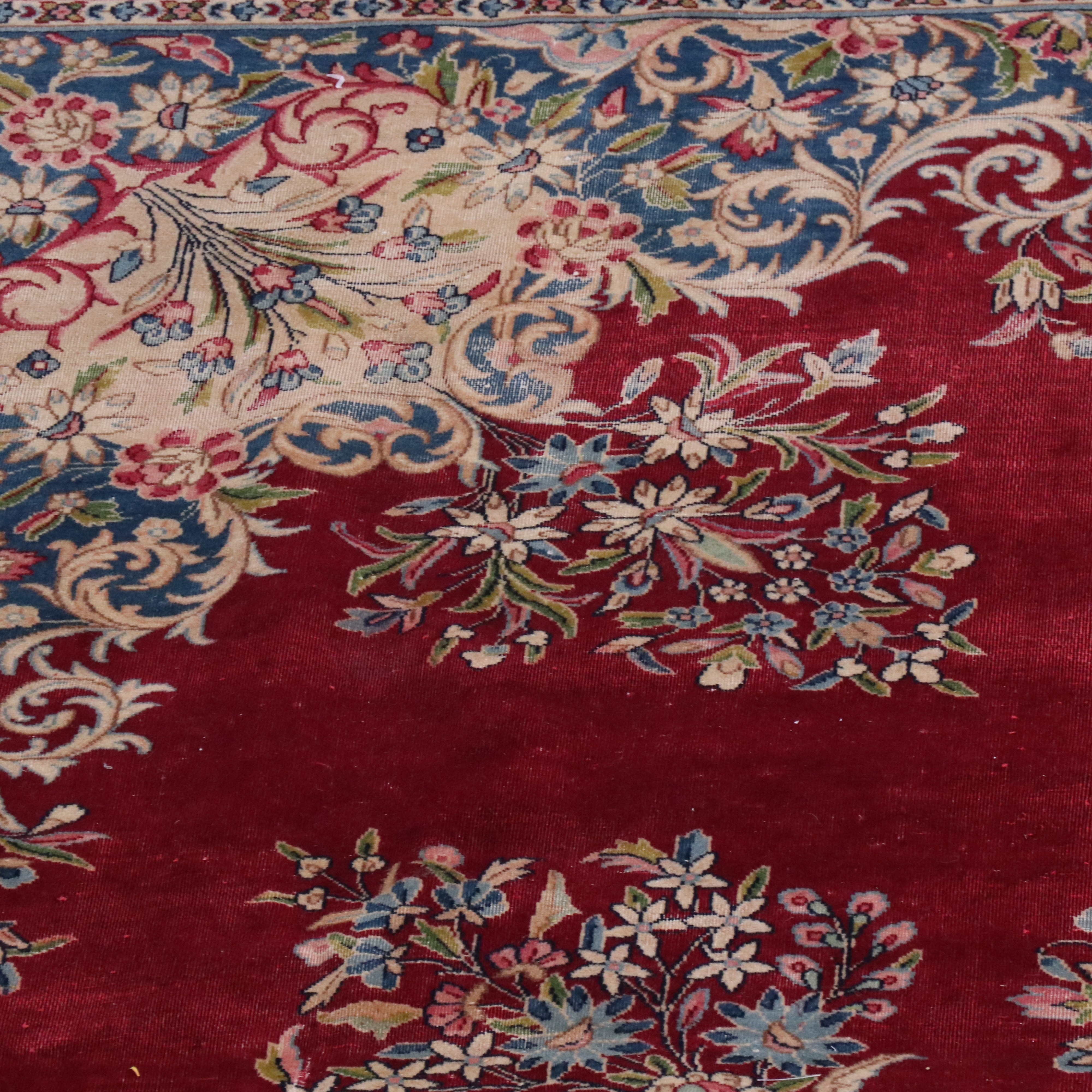 9'10 x 12'7 Hand-Knotted Persian Tabriz Room-Sized Rug