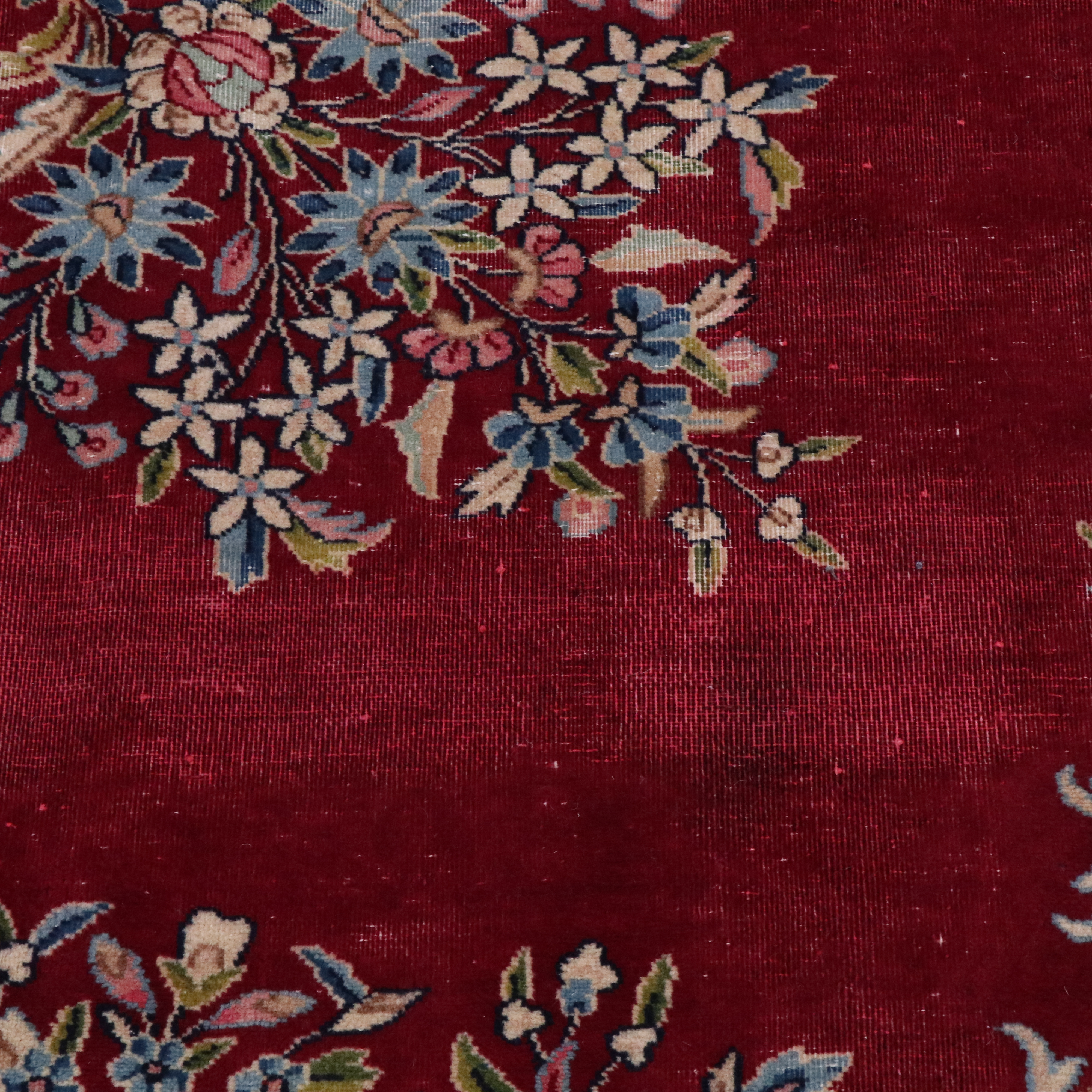 9'10 x 12'7 Hand-Knotted Persian Tabriz Room-Sized Rug