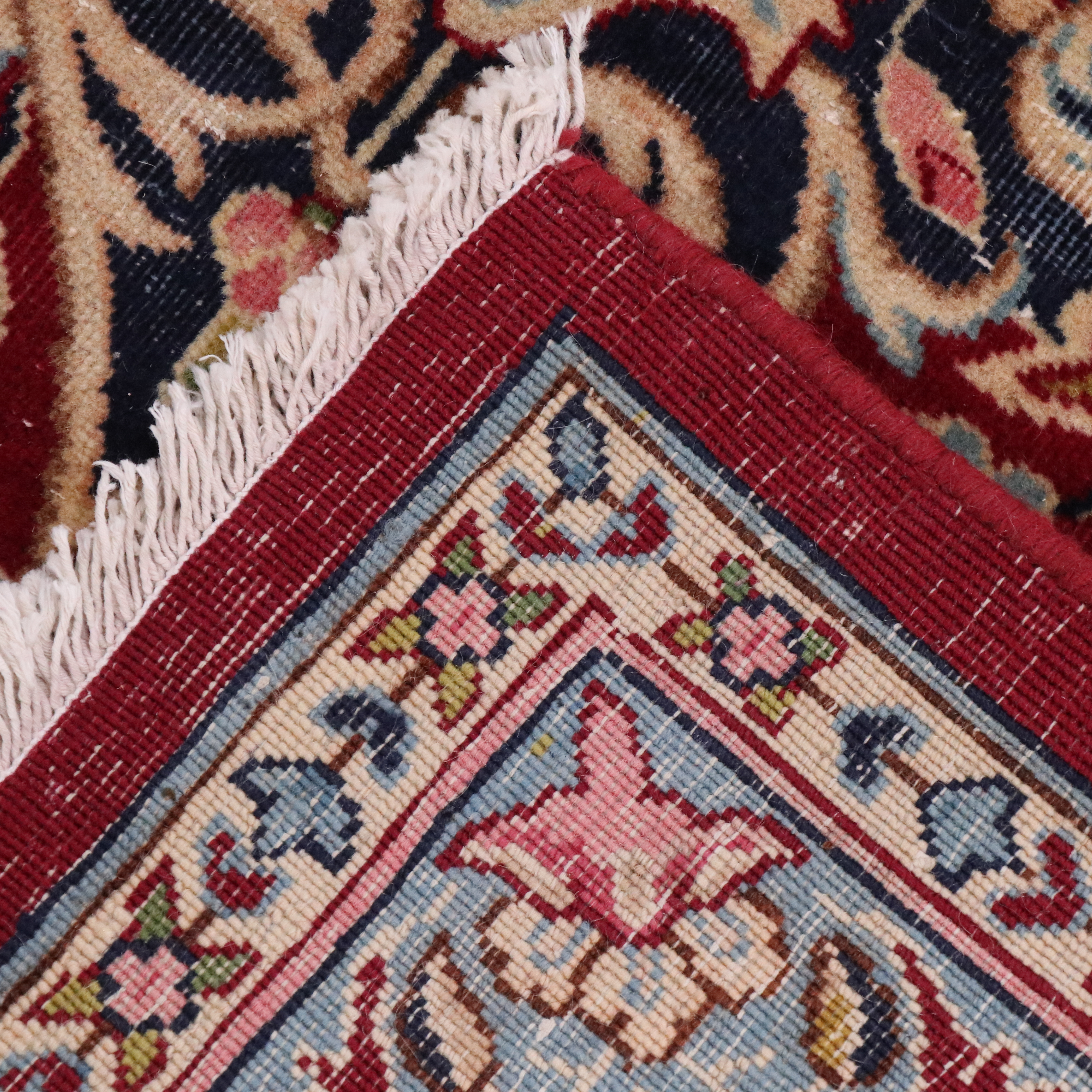 9'10 x 12'7 Hand-Knotted Persian Tabriz Room-Sized Rug