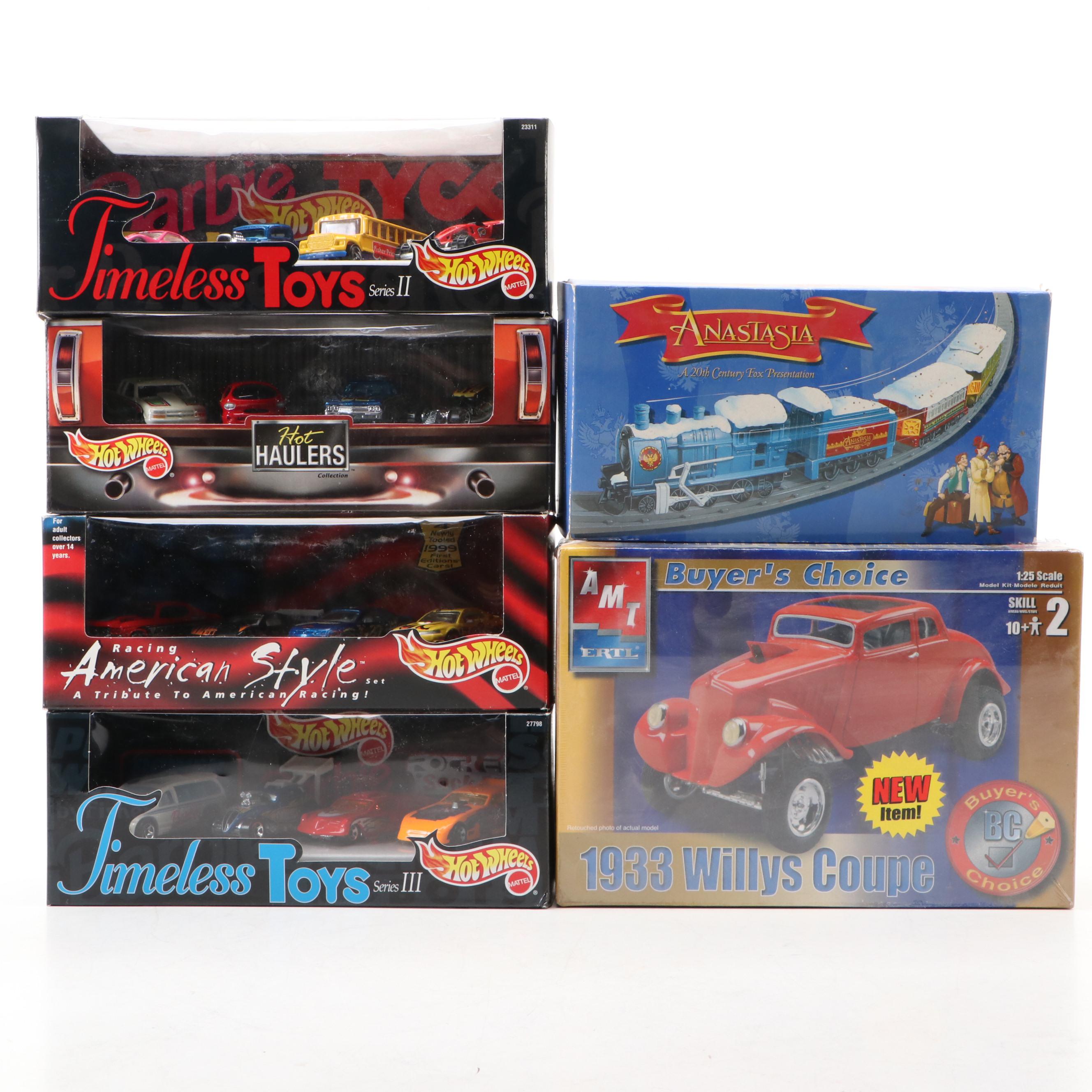 Hot Wheels "Timeless Toys Series II," AMT Ertl Model Car and More