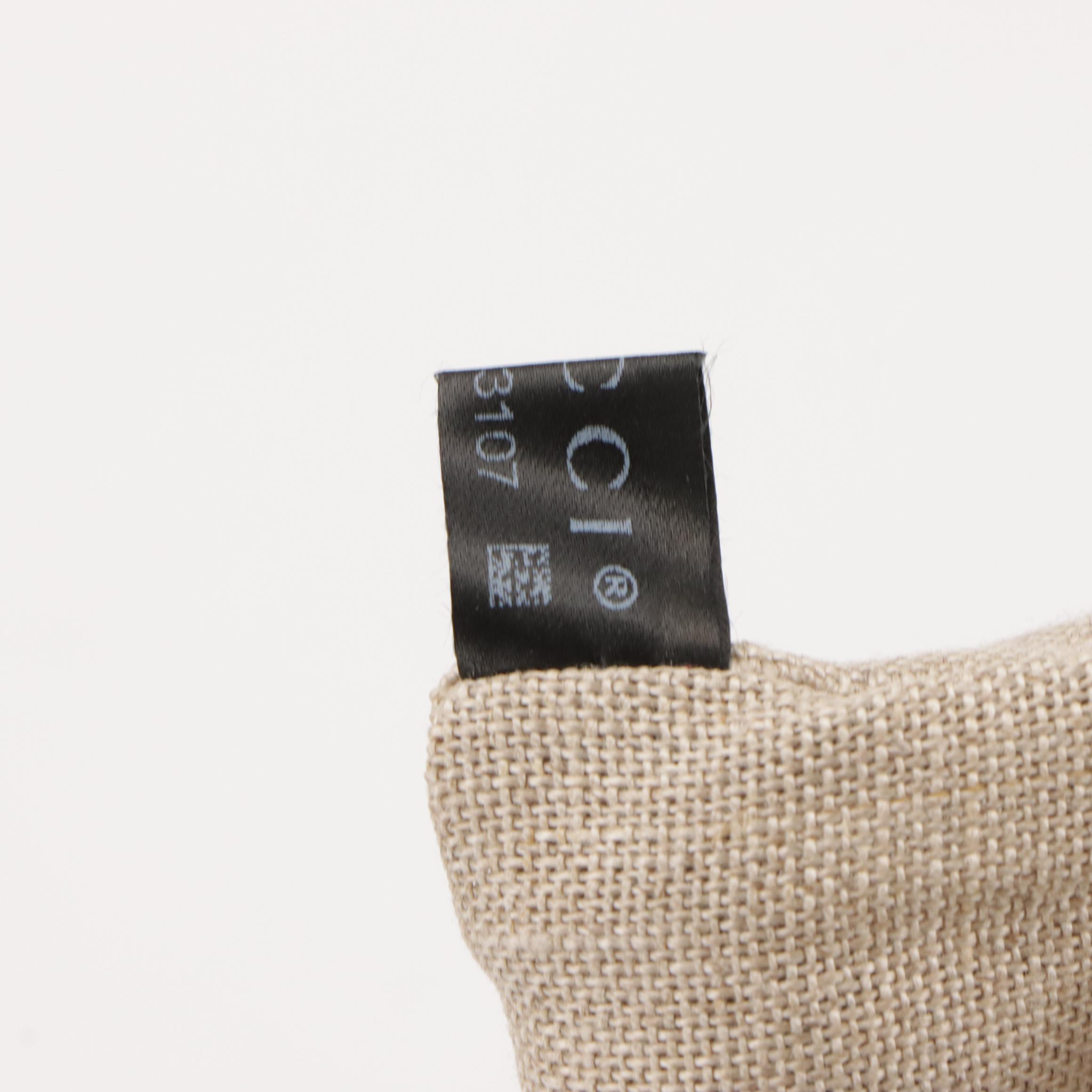 Gucci Bamboo Tassel Closure Zip Clutch/Pouch in Black Calfskin Leather