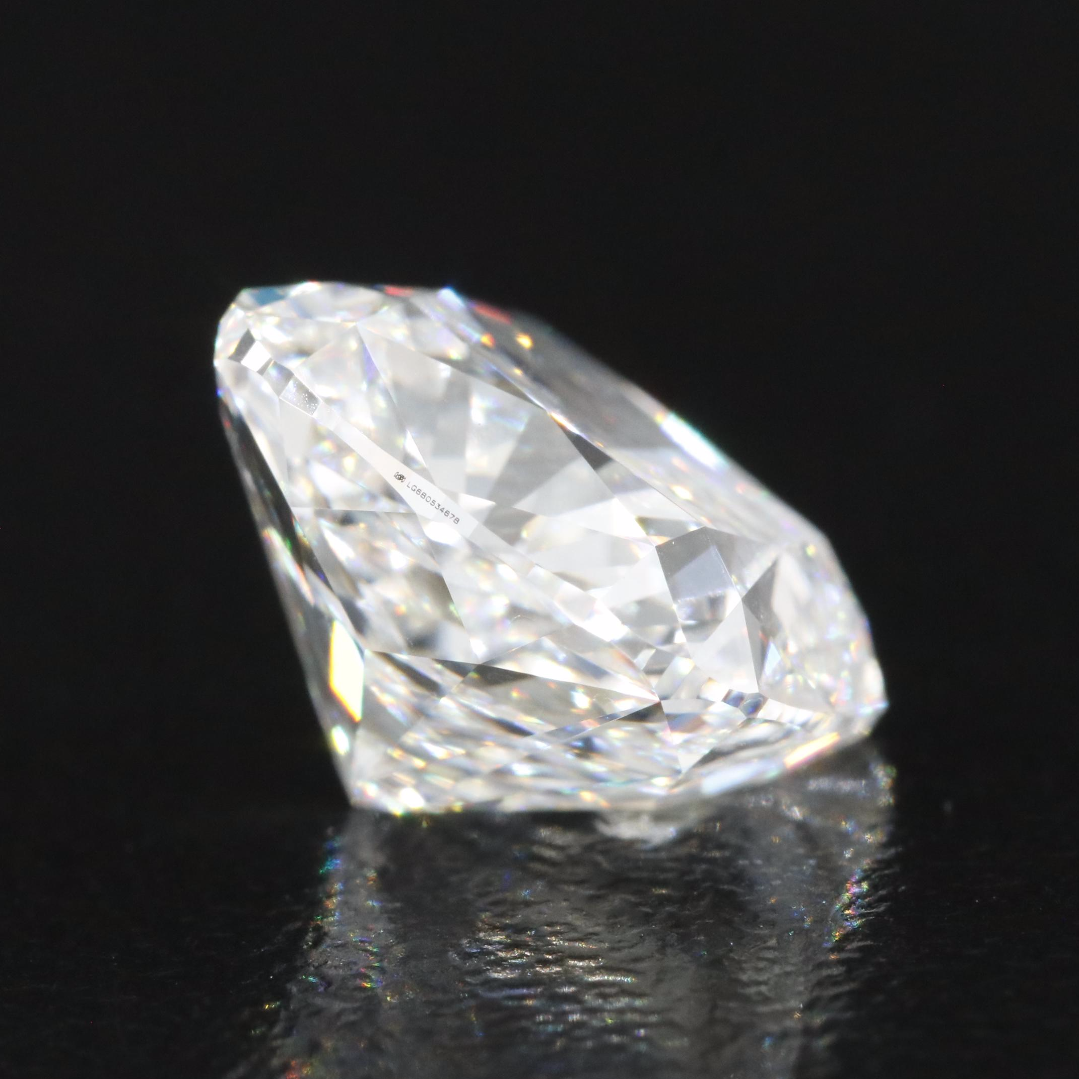Loose 5.05 CT Lab Grown Diamond with IGI Report