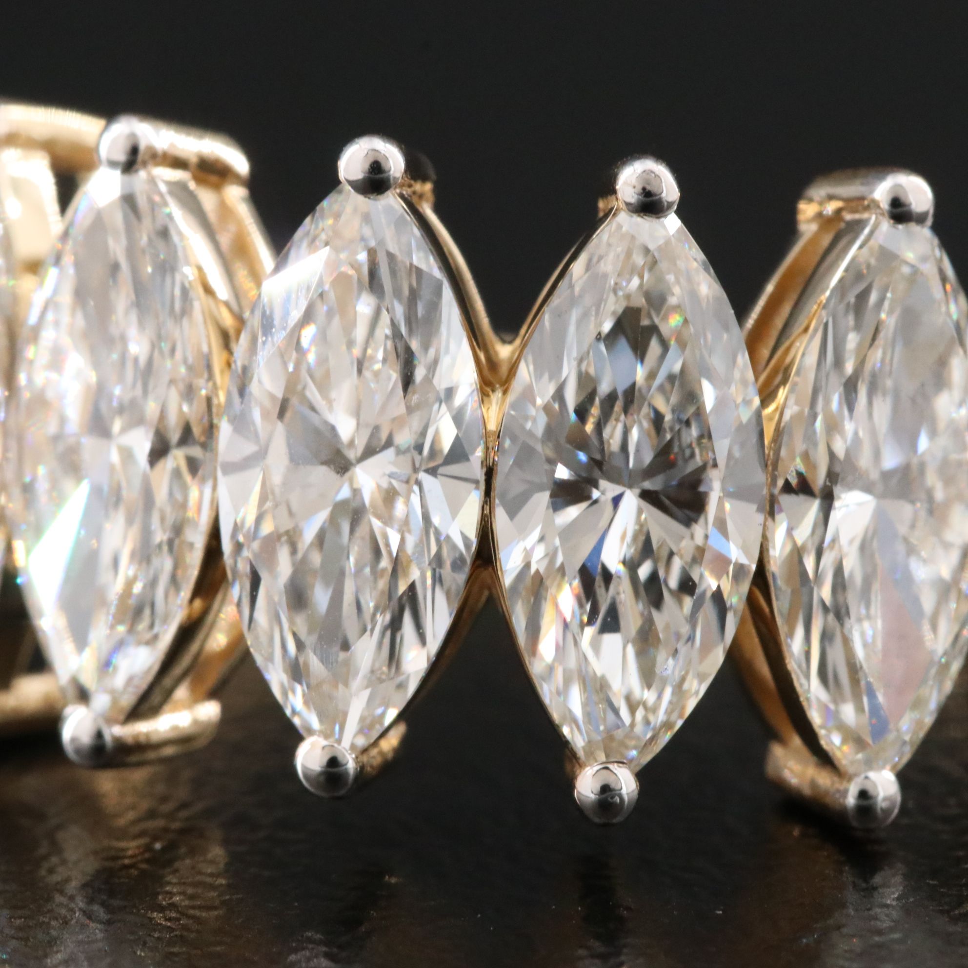 14K 4.34 CTW Lab Grown Diamond Ring