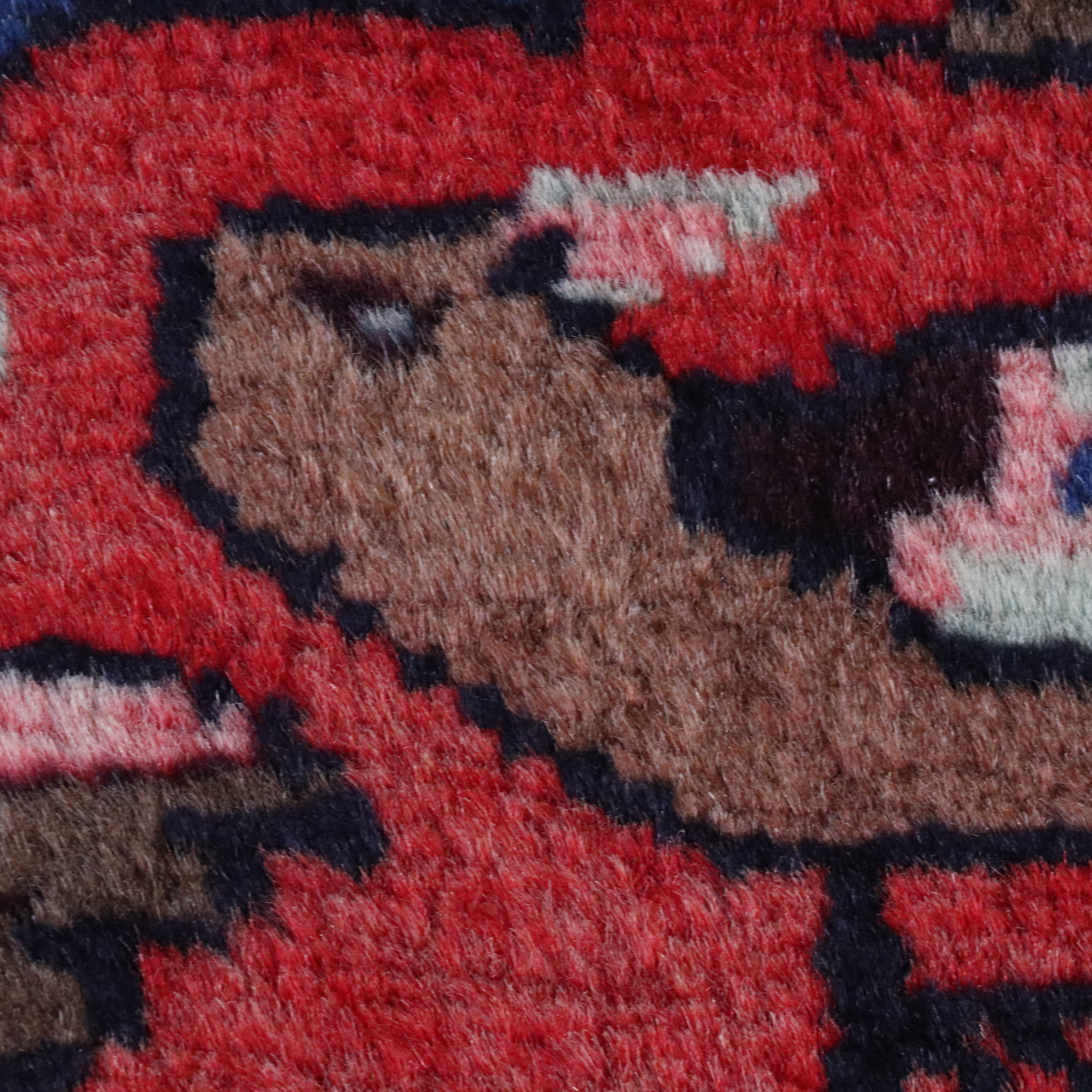 3' x 14'8 Hand-Knotted Persian Hamadan Carpet Runner