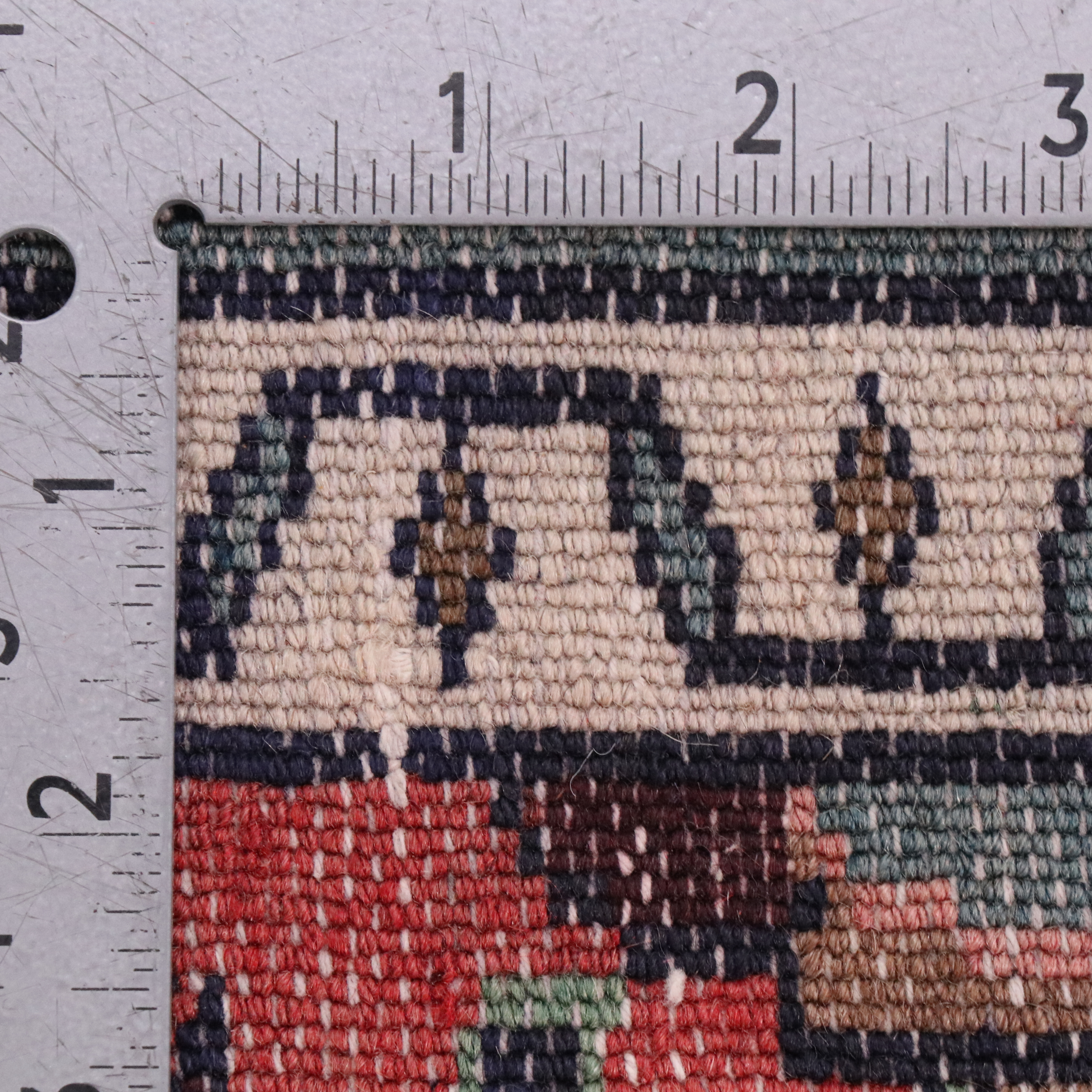 3' x 14'8 Hand-Knotted Persian Hamadan Carpet Runner