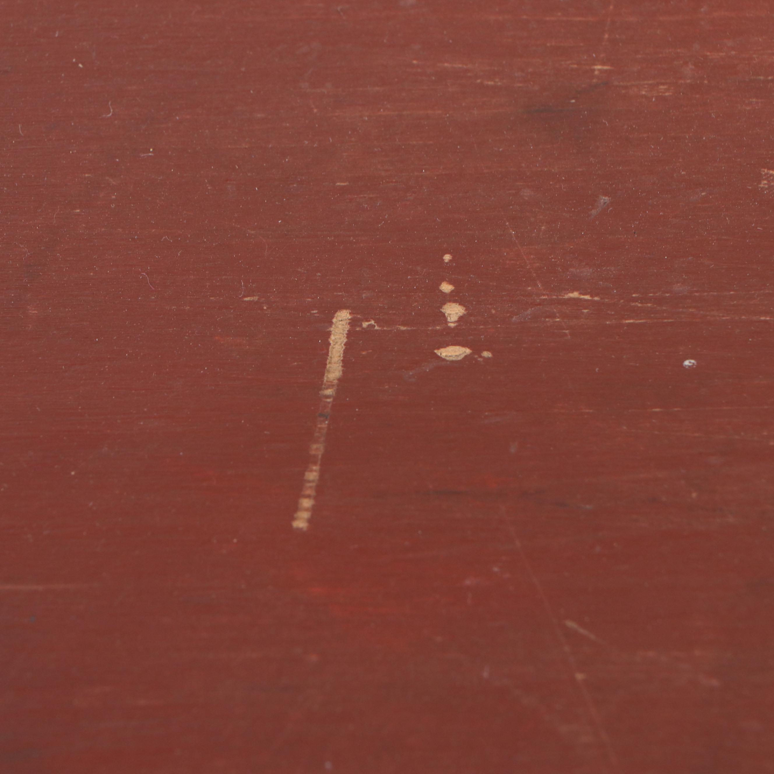 Pennsylvania Dutch Style Hand Painted Bench-Made Blanket Chest, 19th Century