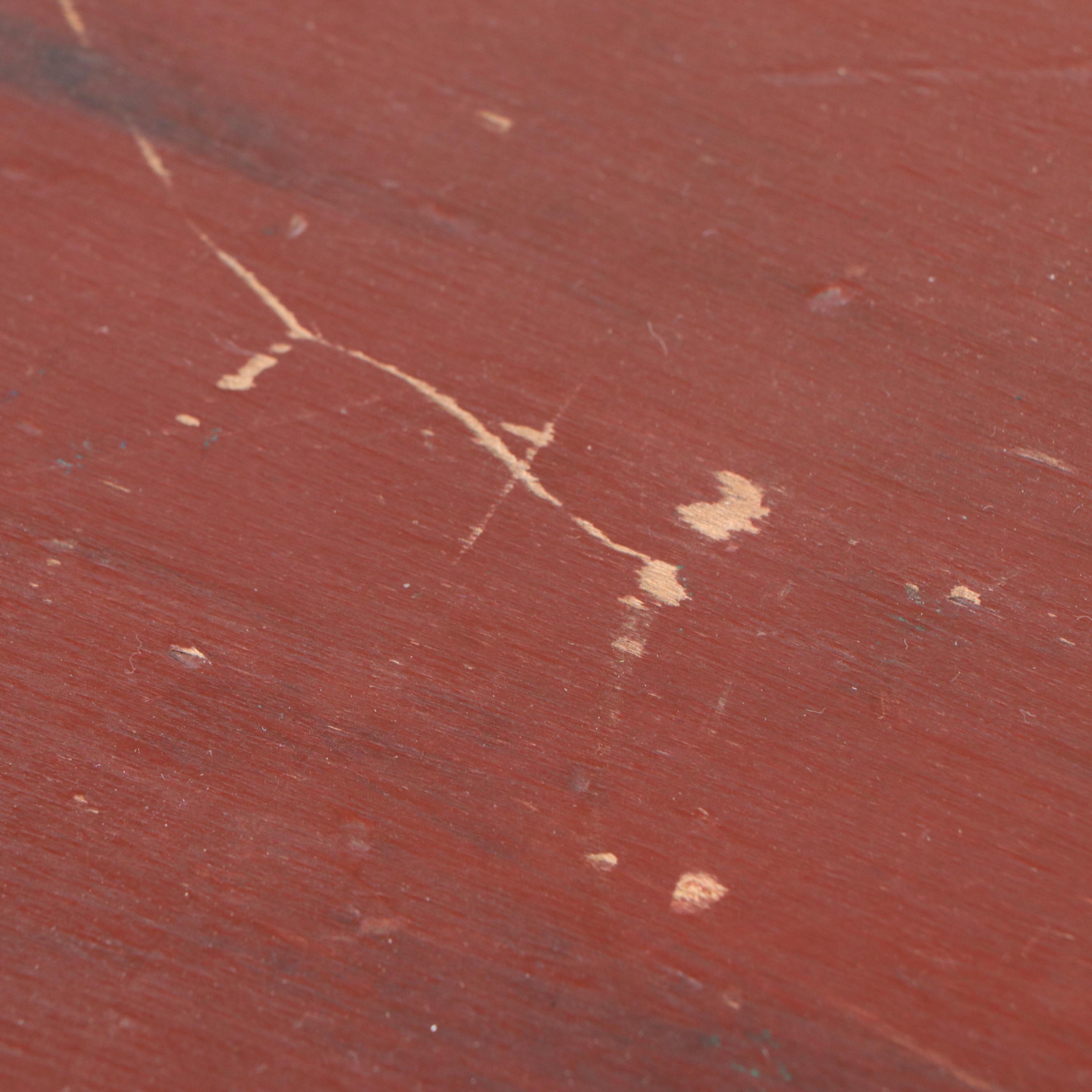 Pennsylvania Dutch Style Hand Painted Bench-Made Blanket Chest, 19th Century