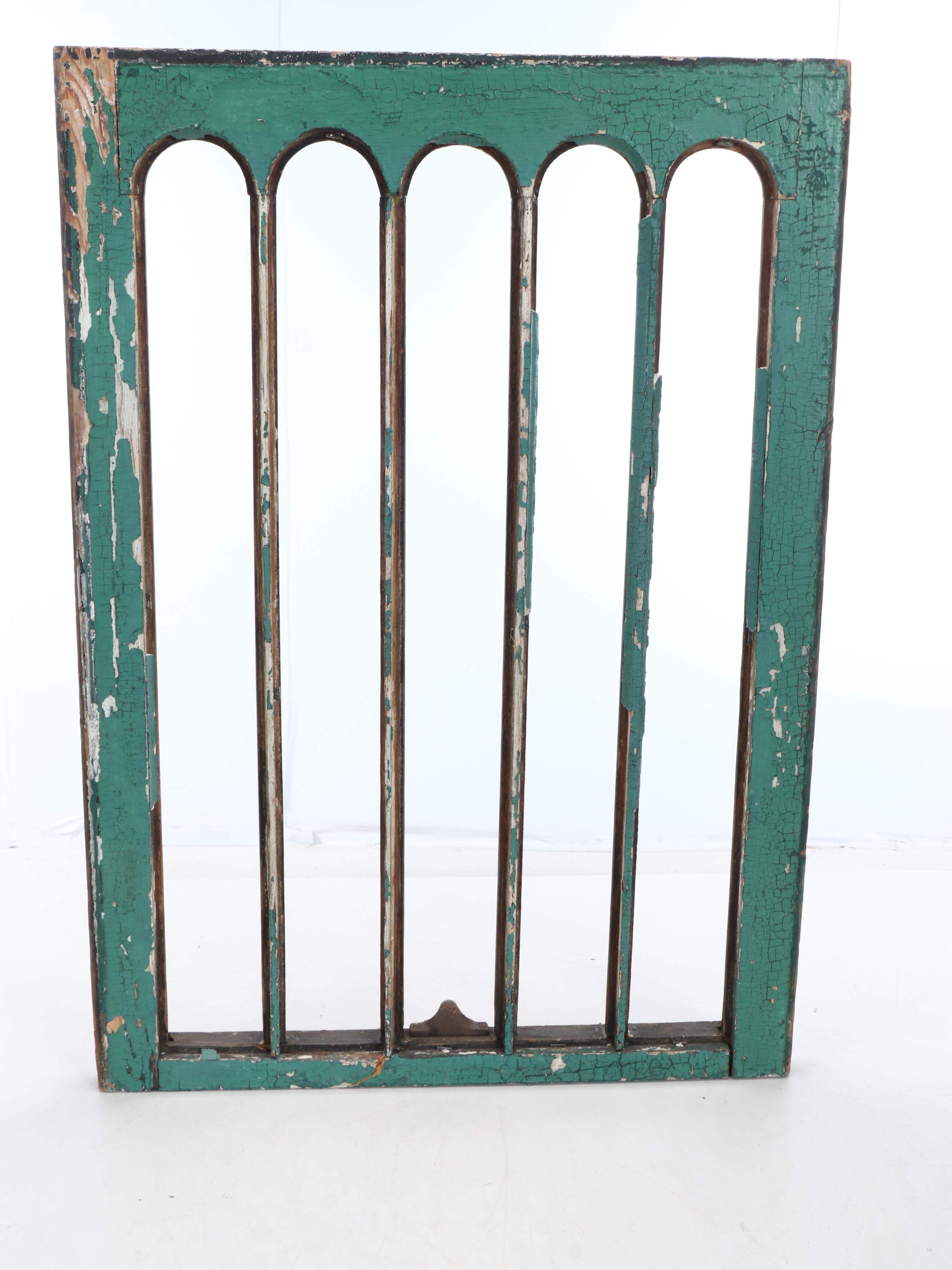 Garden Decor with Ladderback Chair, Window Frame, Garden Tools, and More