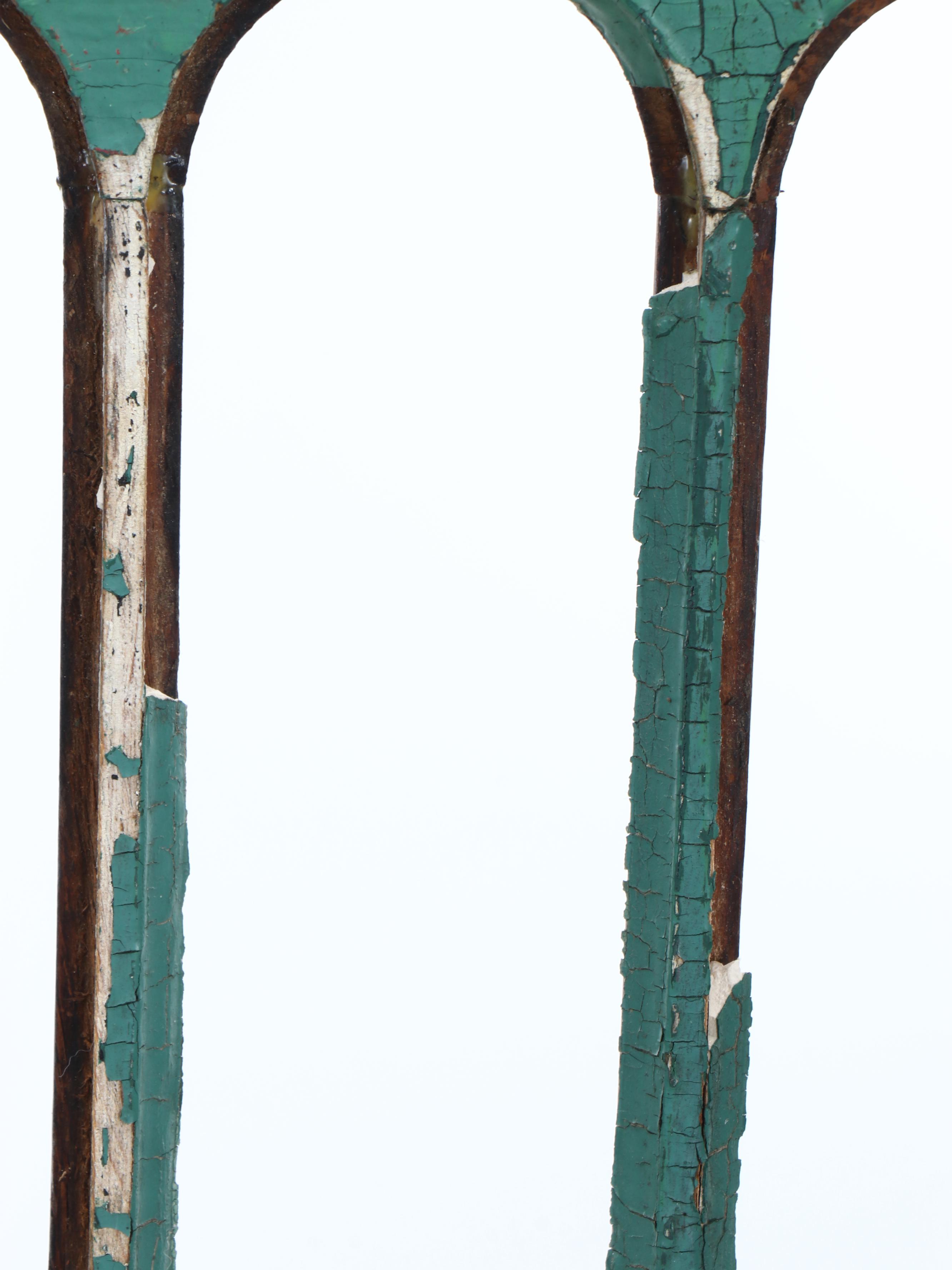 Garden Decor with Ladderback Chair, Window Frame, Garden Tools, and More