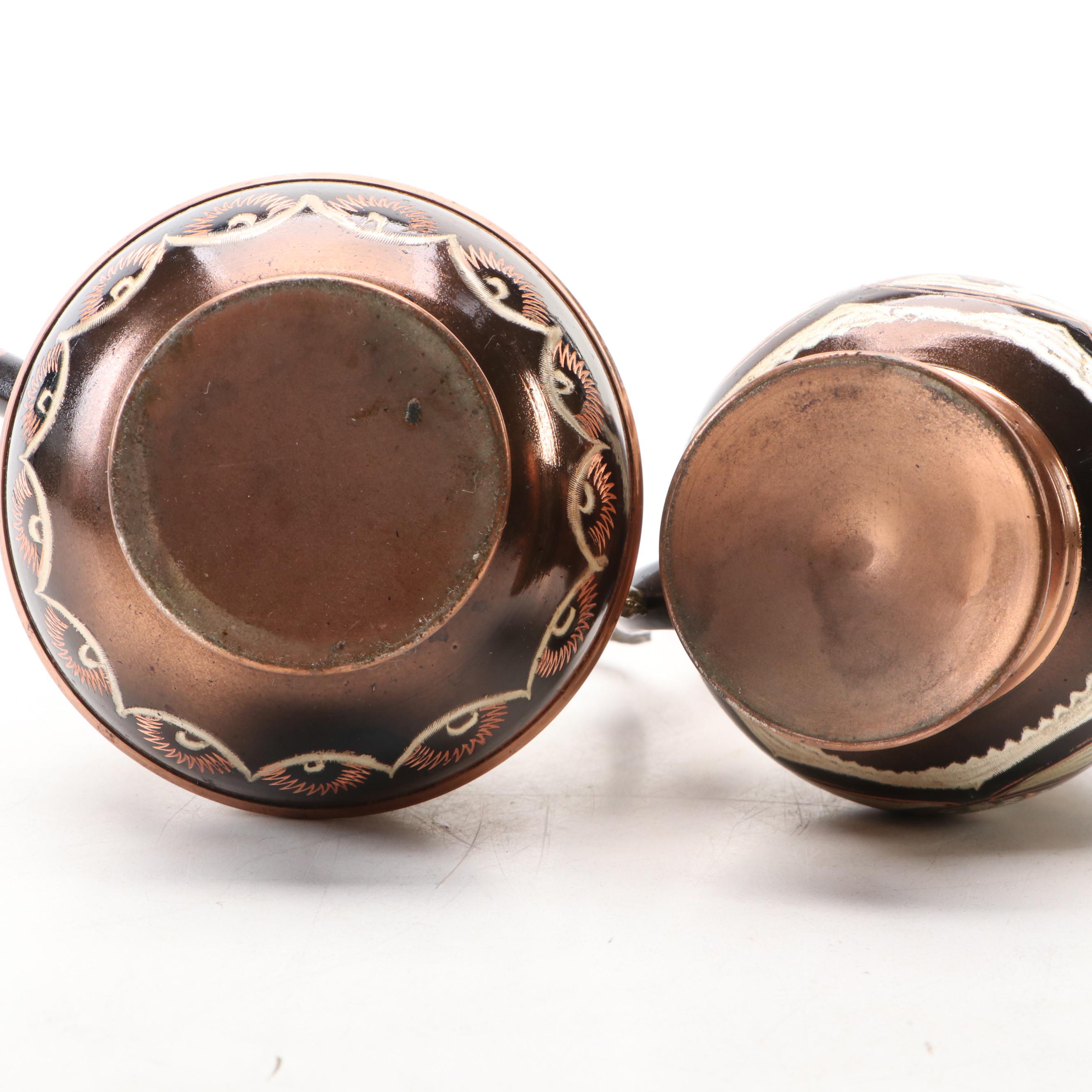 Turkish Copper Coffee Pots