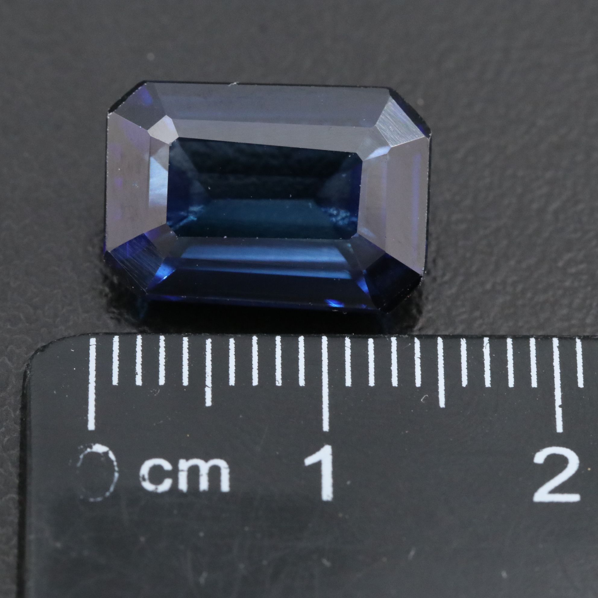 Loose 8.53 CT Lab Grown Sapphire