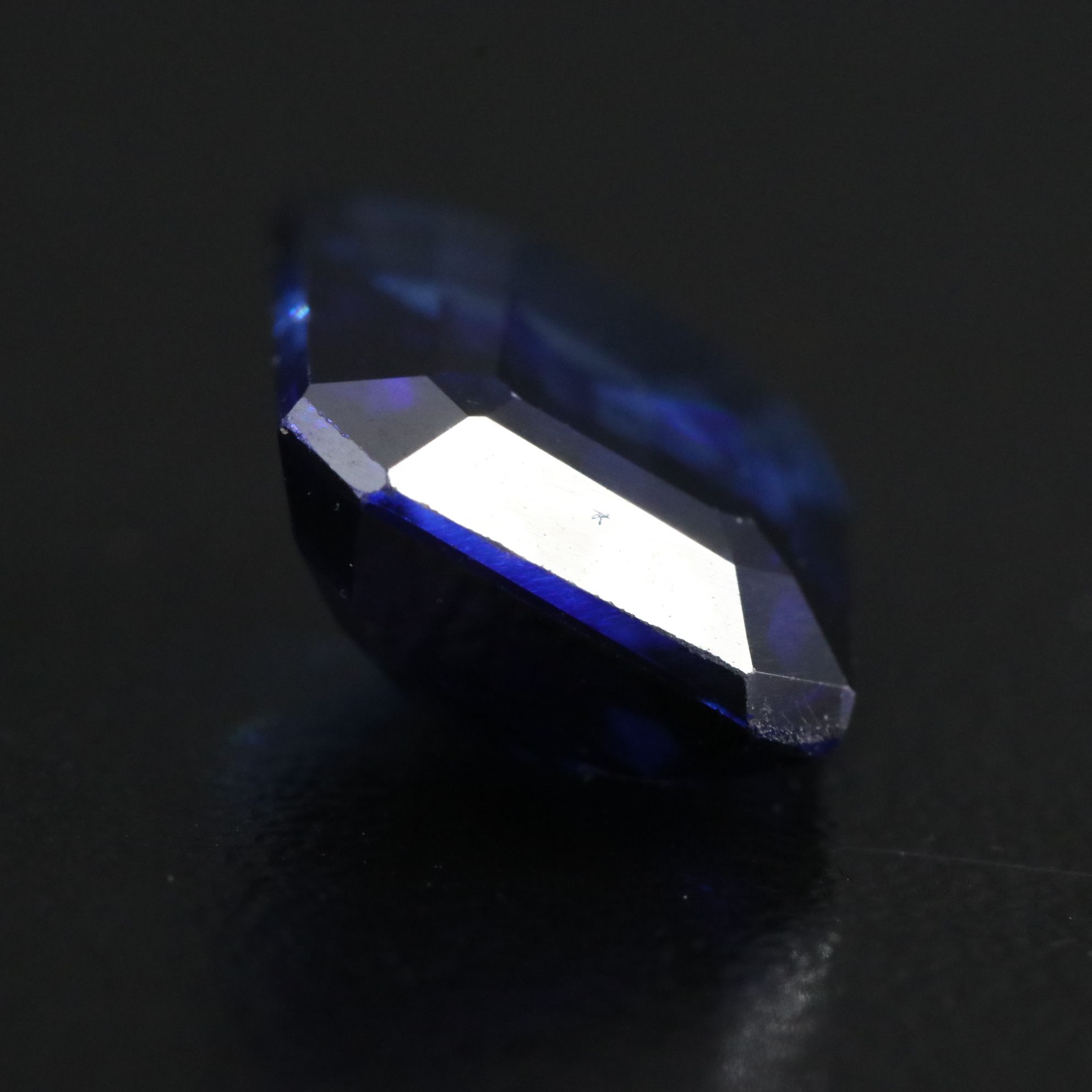 Loose 8.53 CT Lab Grown Sapphire