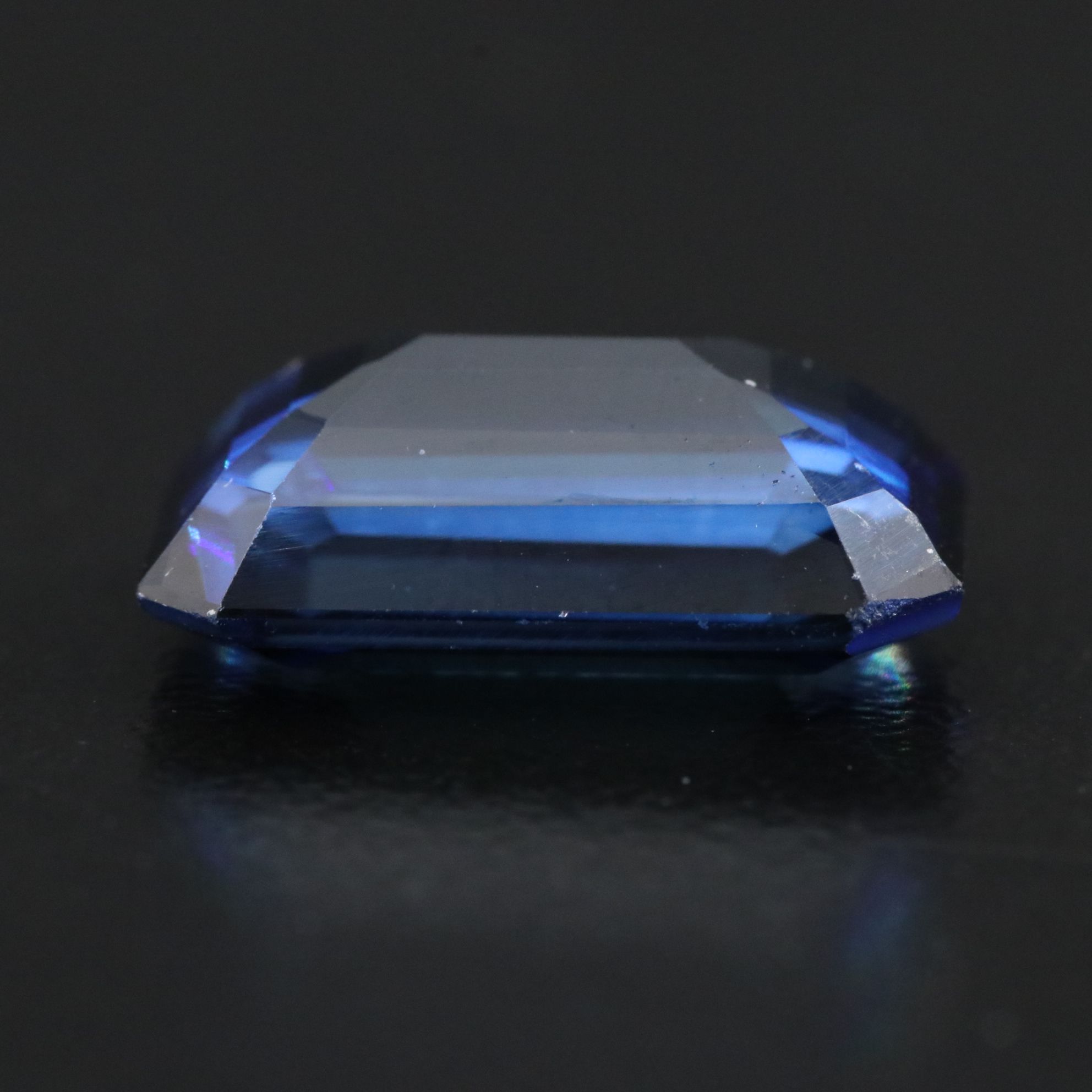 Loose 8.53 CT Lab Grown Sapphire