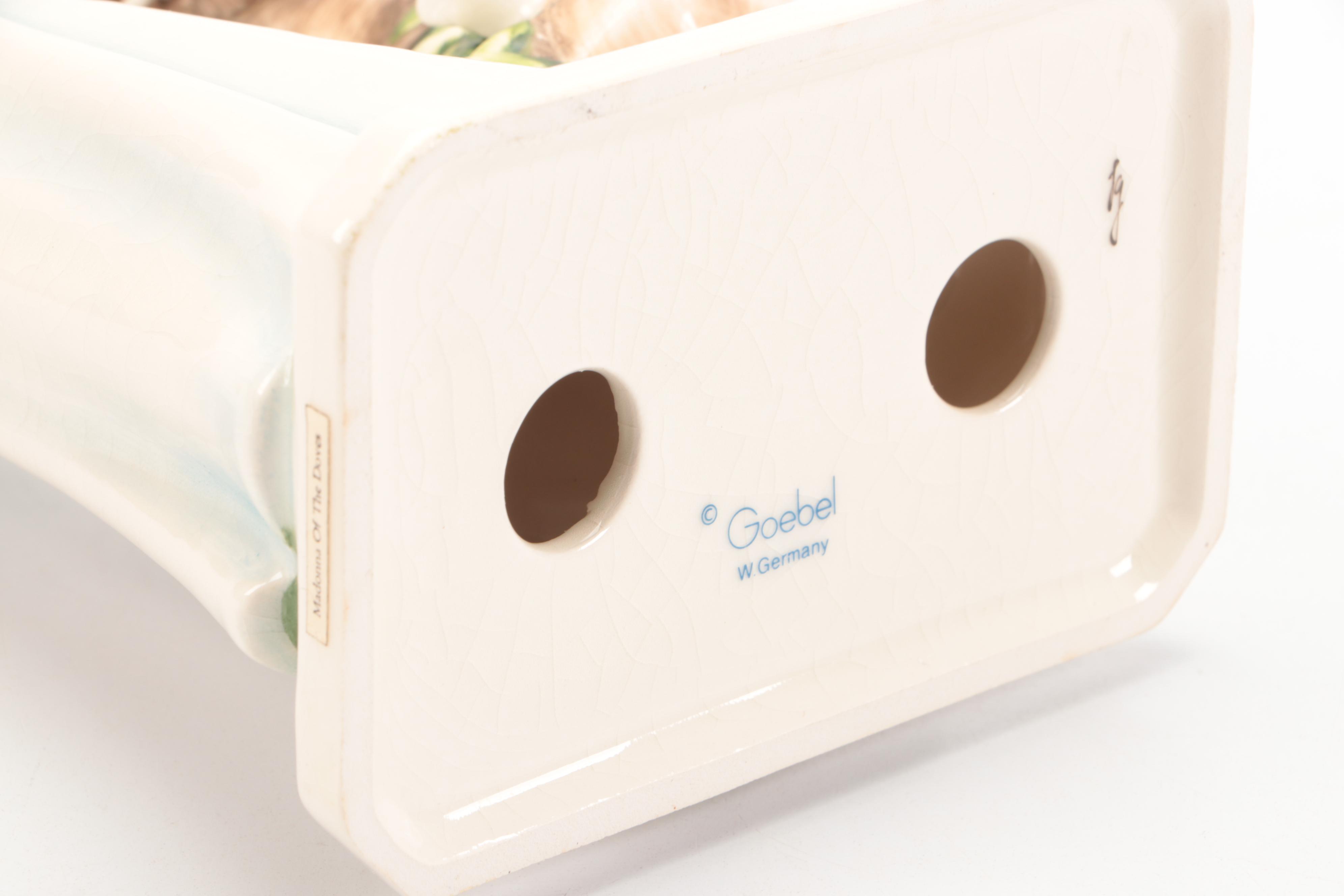 Goebel "Madonna of the Doves" Porcelain Hummel Figurine