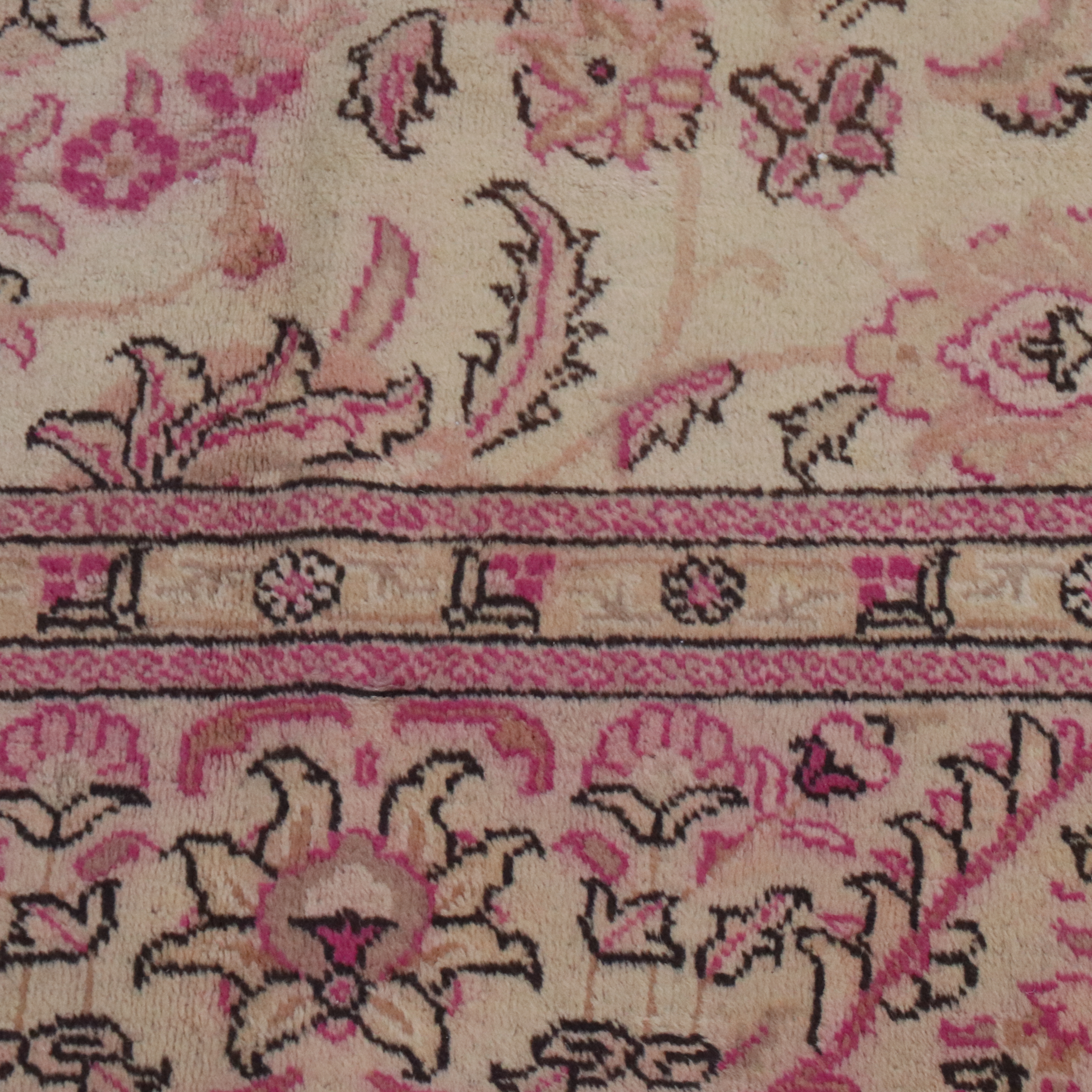 9'4 x 13'1 Hand-Knotted Pakistani Peshawar Room-Sized Rug