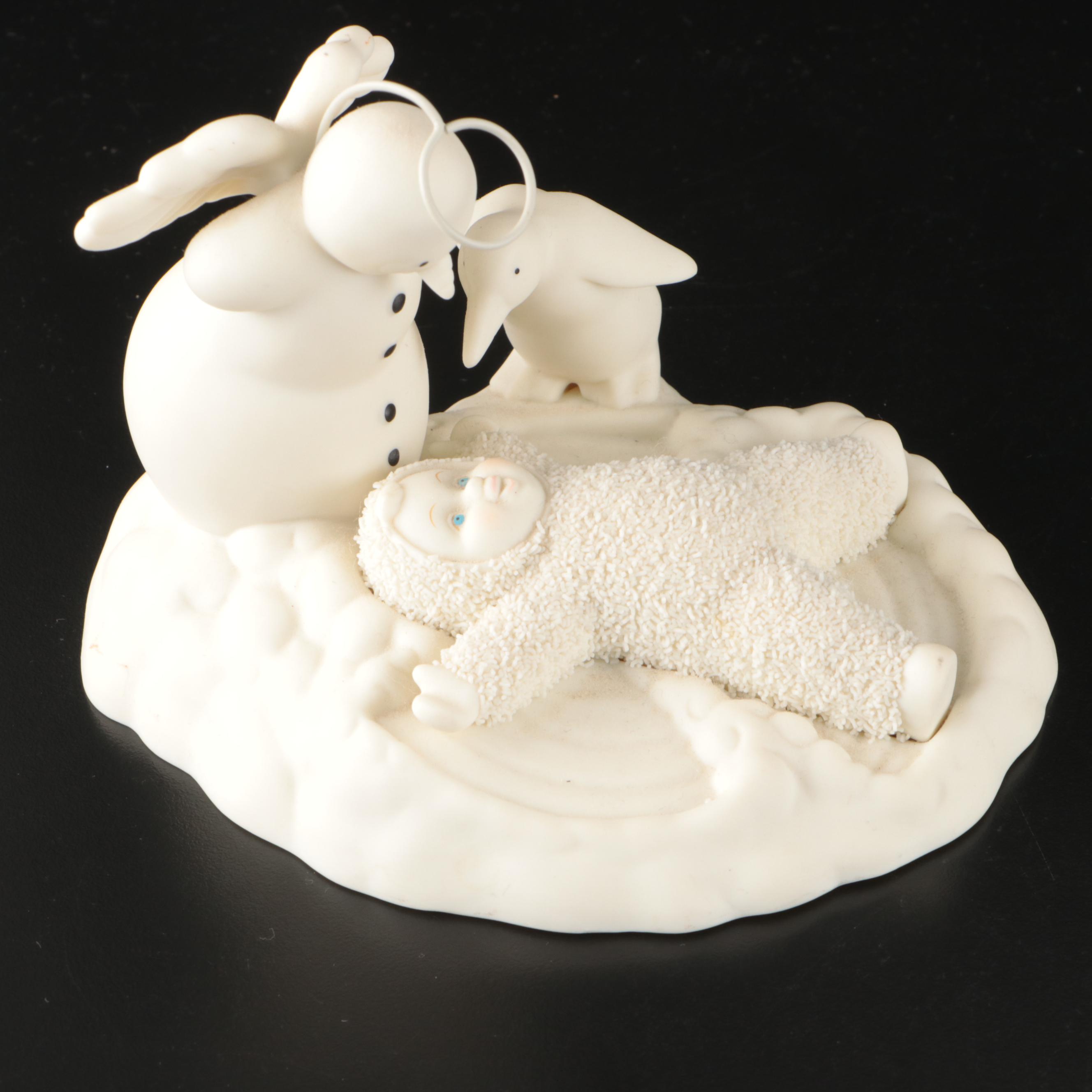 Dept. 56 "Happy Birthday to You" Porcelain Box with Porcelain Figurines