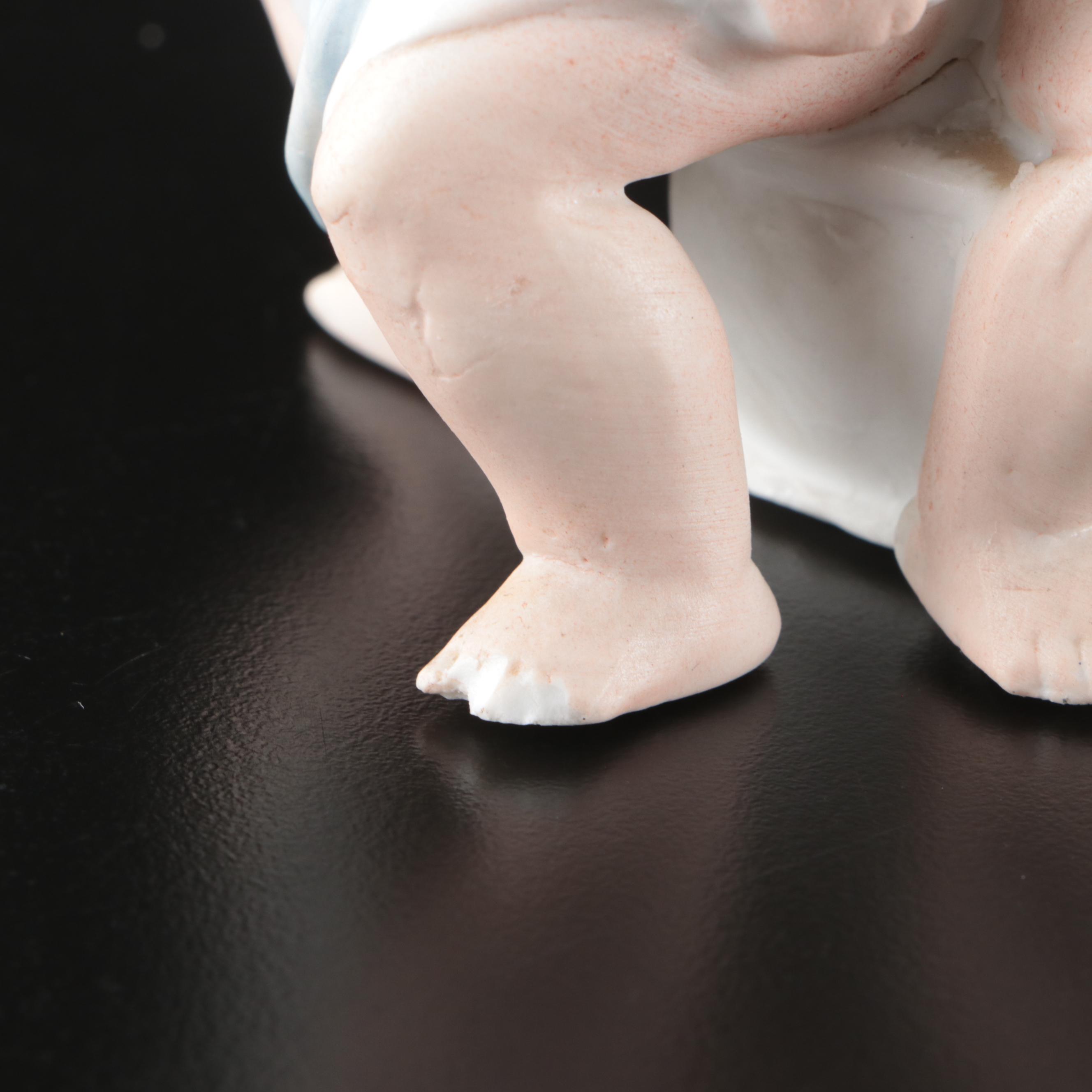 Dept. 56 "Happy Birthday to You" Porcelain Box with Porcelain Figurines