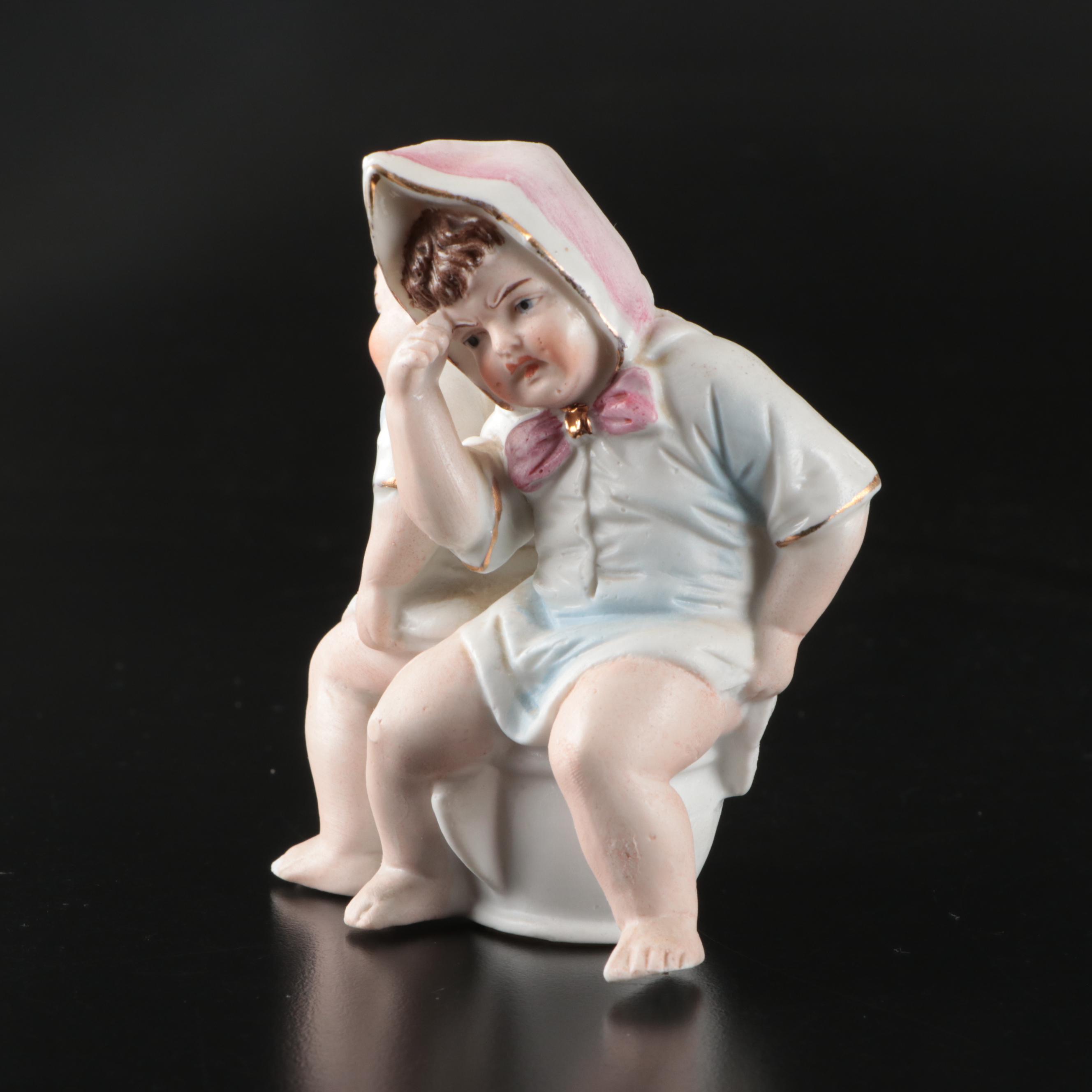 Dept. 56 "Happy Birthday to You" Porcelain Box with Porcelain Figurines