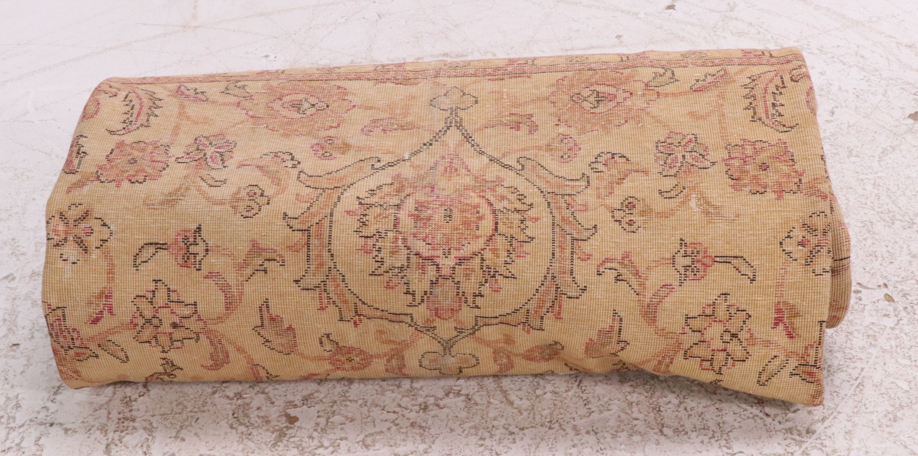 9'4 x 13'1 Hand-Knotted Pakistani Peshawar Room-Sized Rug