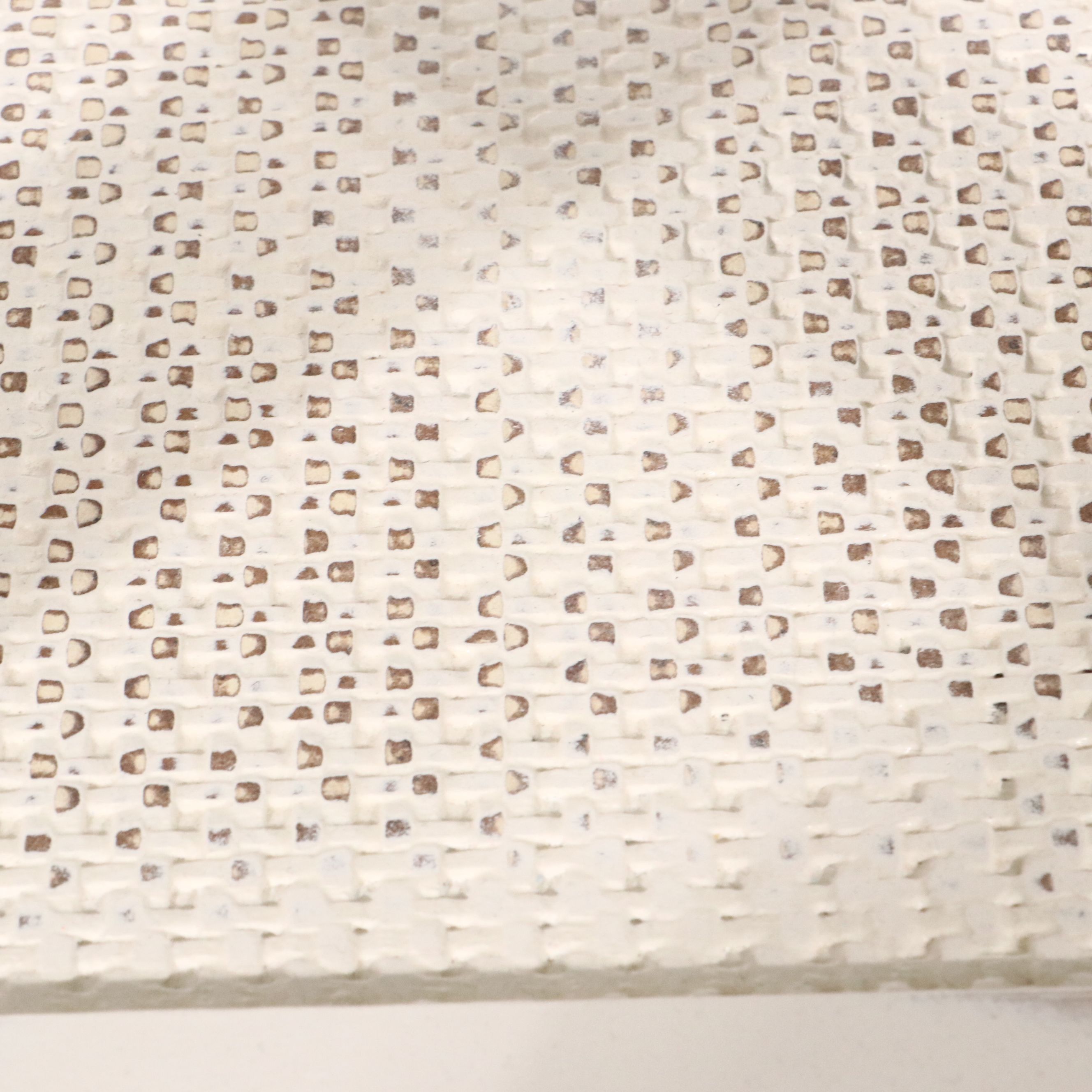 Pair of  Glass-Top Painted Wood Side Tables