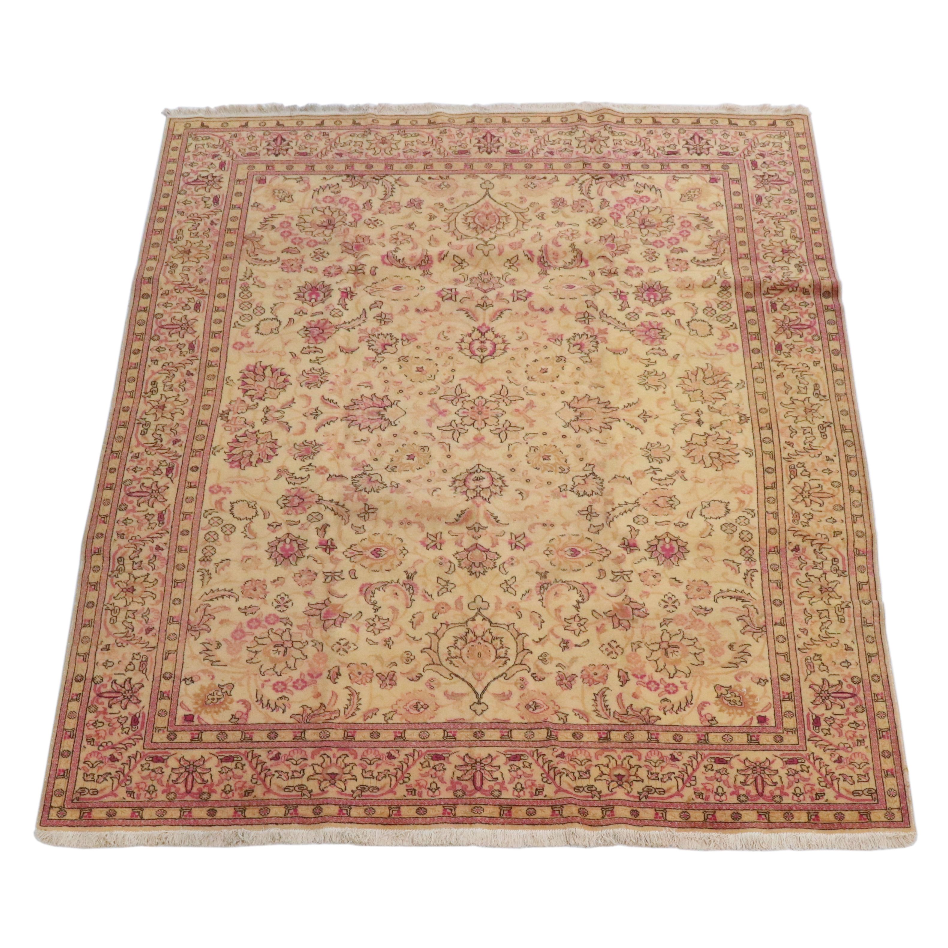 9'4 x 13'1 Hand-Knotted Pakistani Peshawar Room-Sized Rug