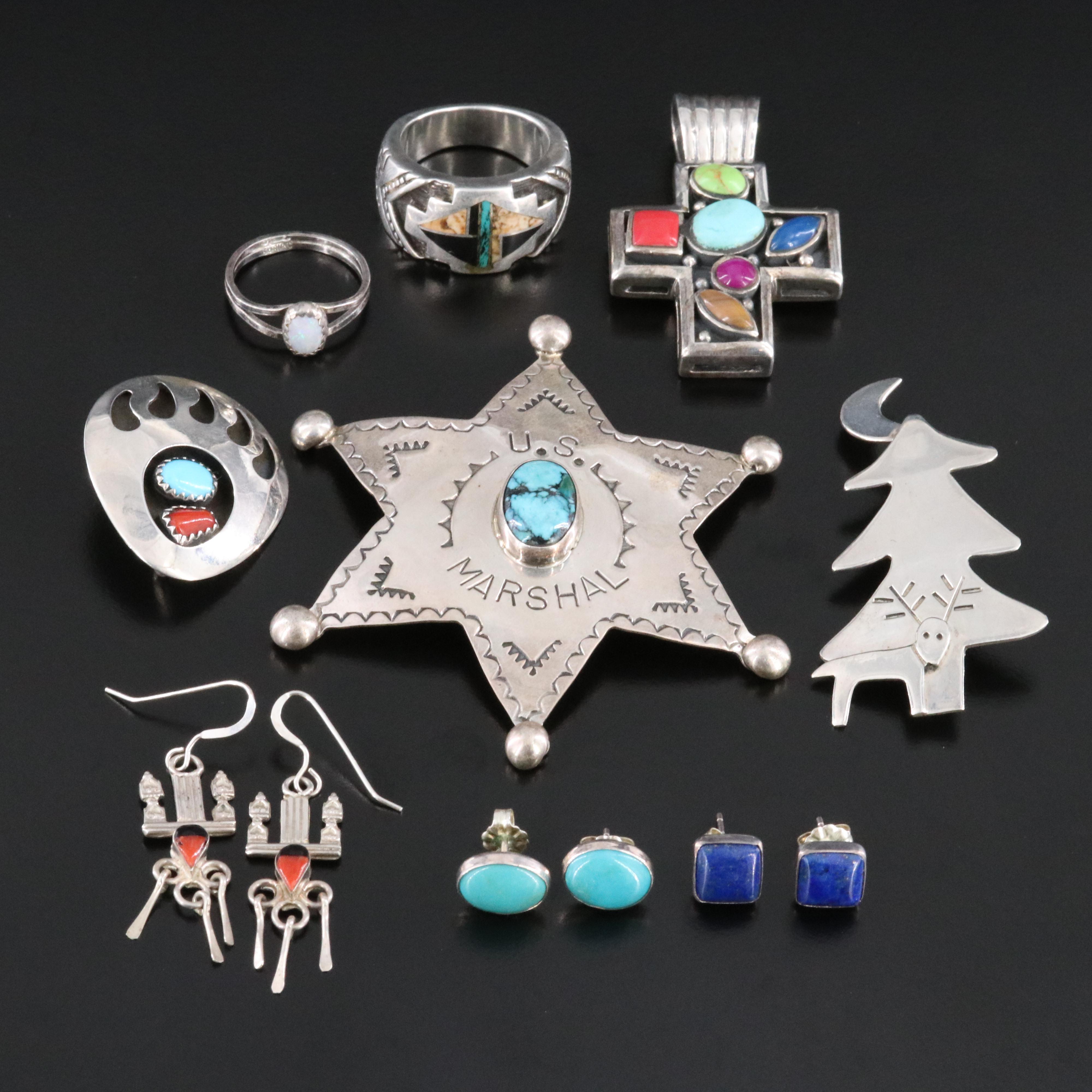 Relios, Turquoise and Coral Featured in Sterling Jewelry