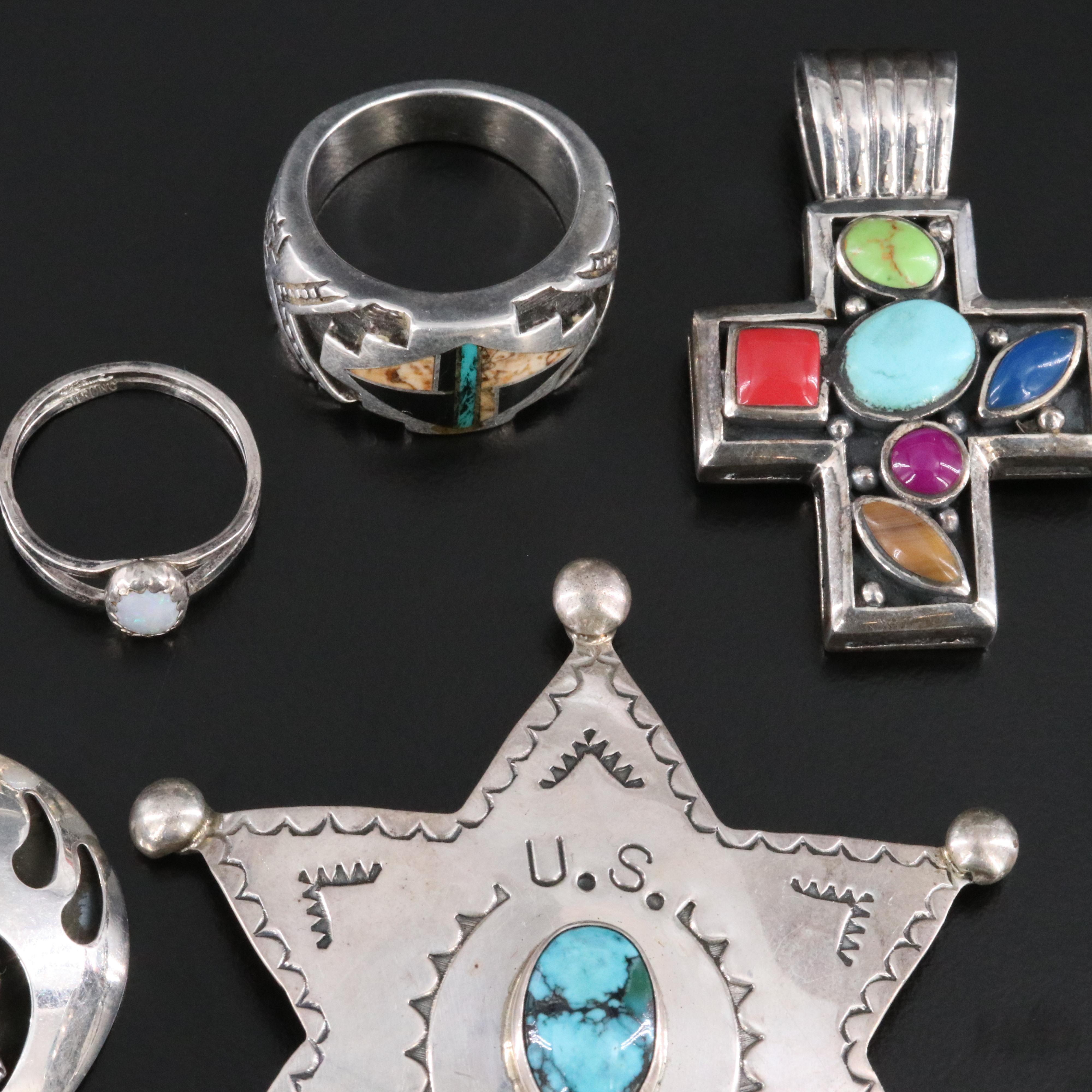 Relios, Turquoise and Coral Featured in Sterling Jewelry