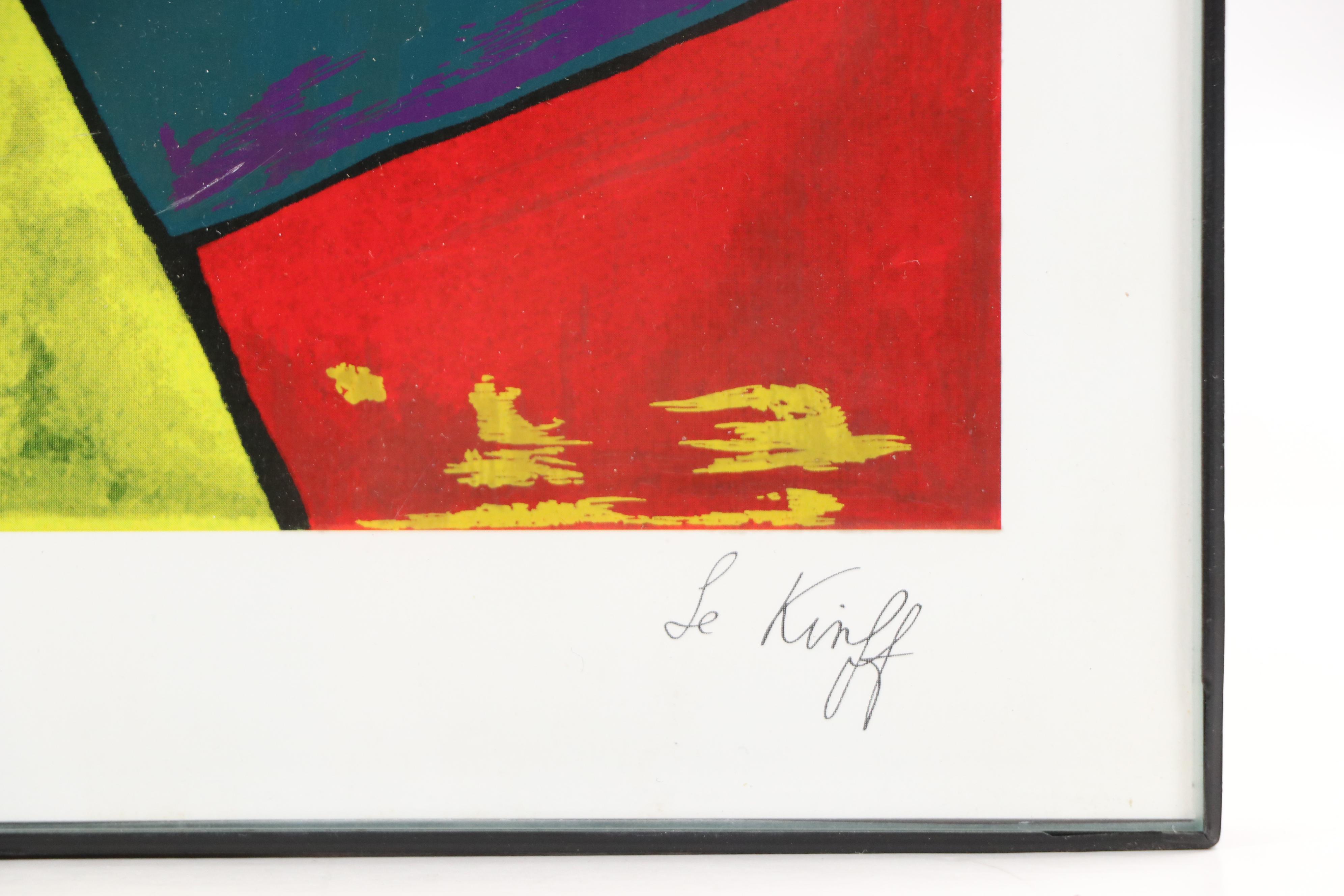 Linda Le Kinff Figural Serigraph "Debbie," 1998