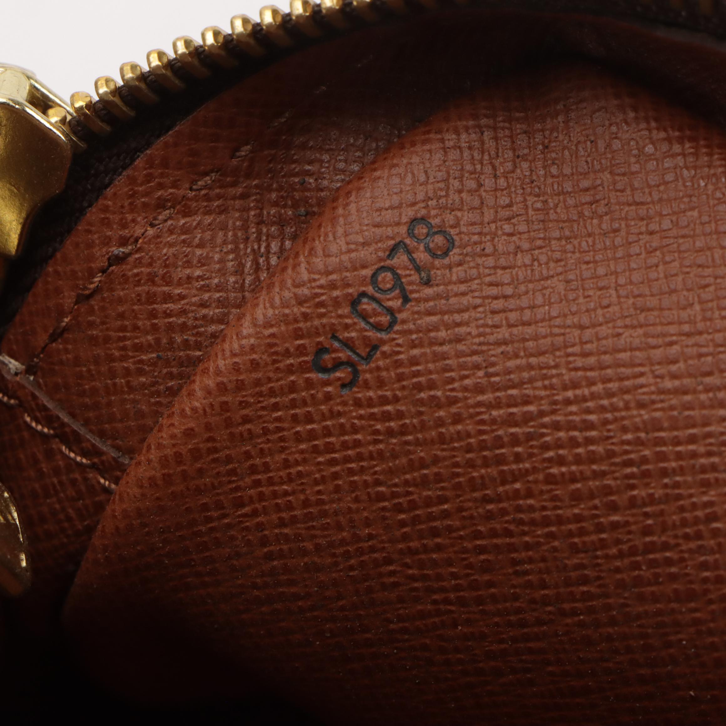 Louis Vuitton Marly Dragonne Wristlet Clutch in Monogram Canvas