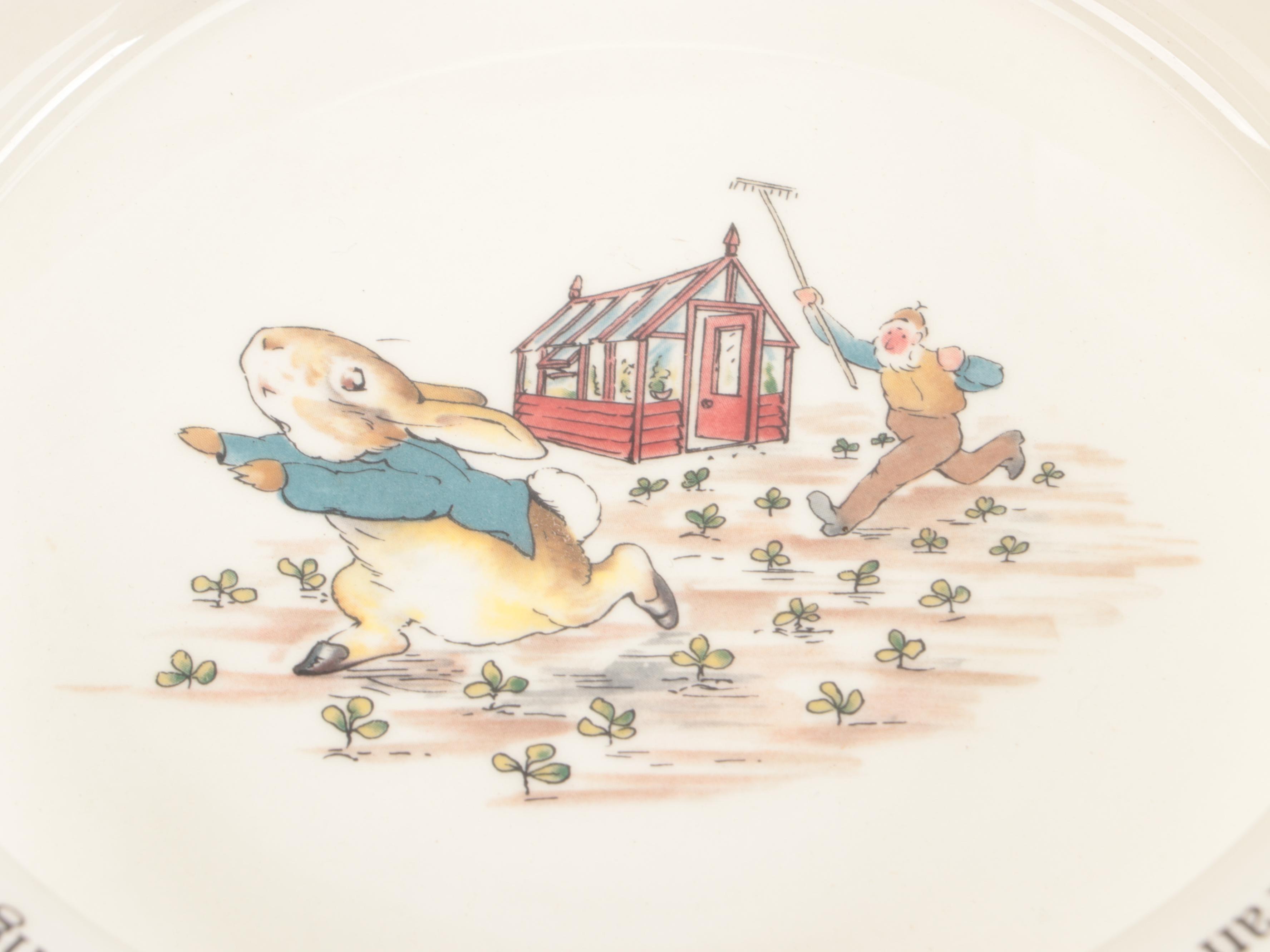 Wedgwood Peter Rabbit Ceramic Nursery Set
