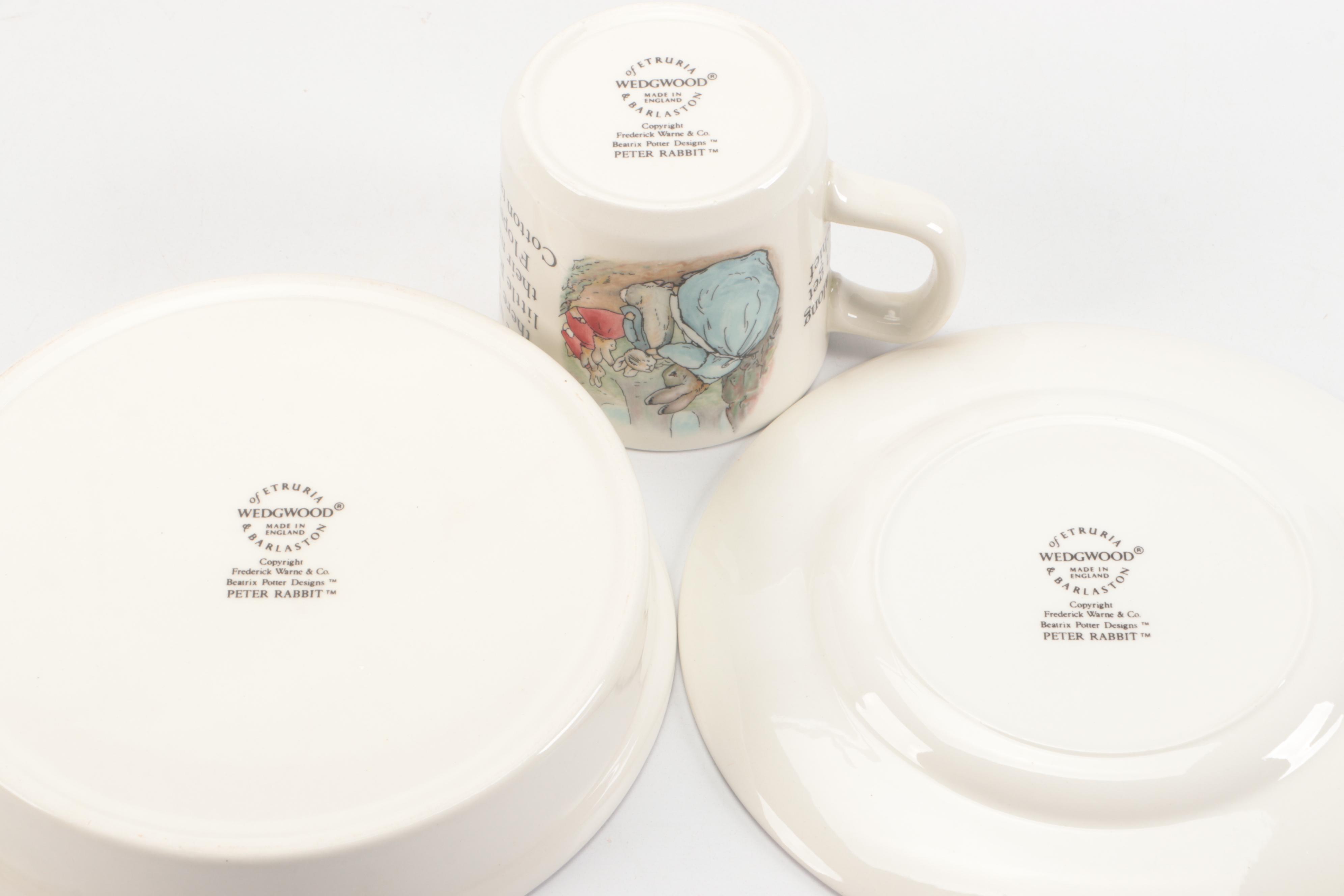 Wedgwood Peter Rabbit Ceramic Nursery Set