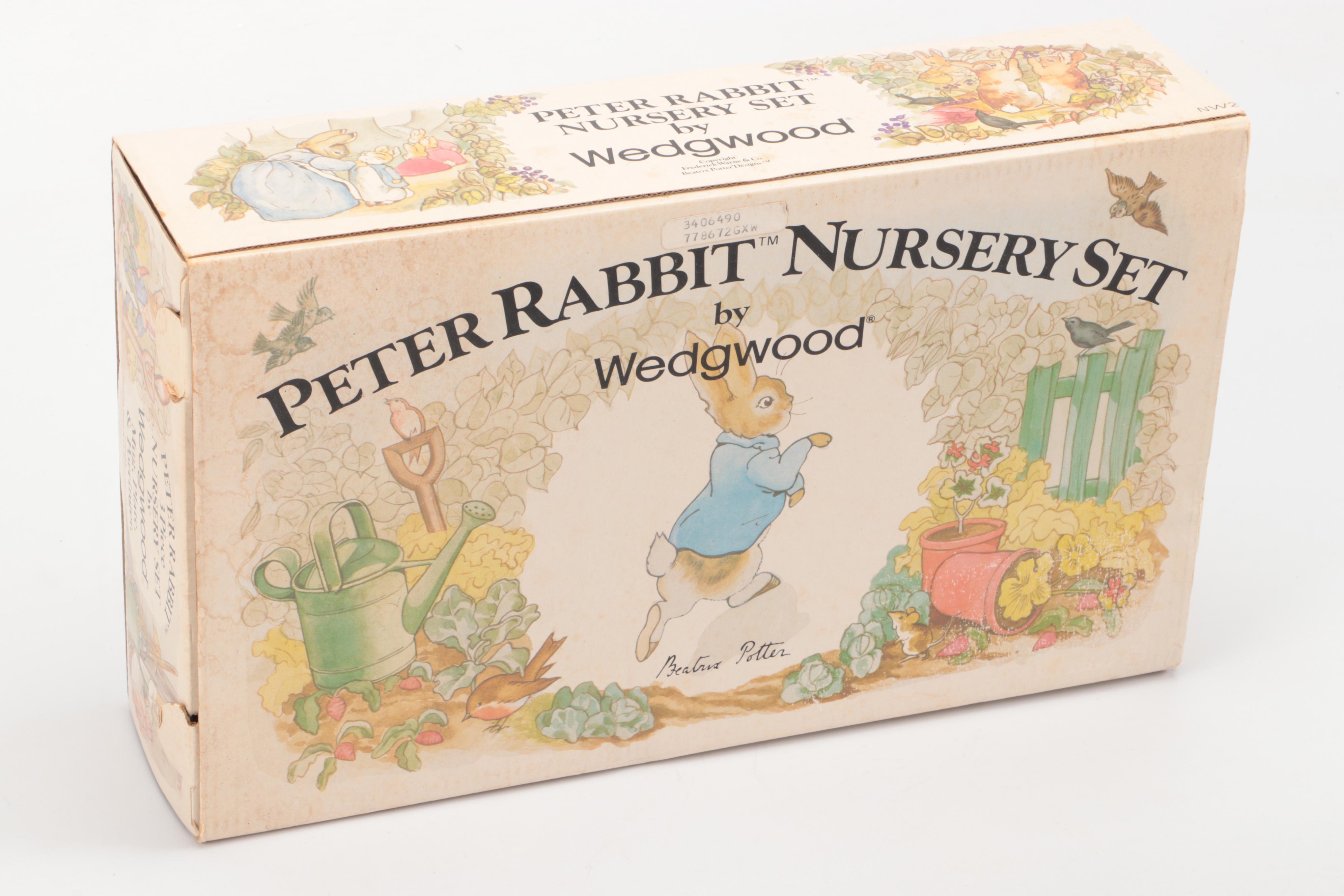 Wedgwood Peter Rabbit Ceramic Nursery Set