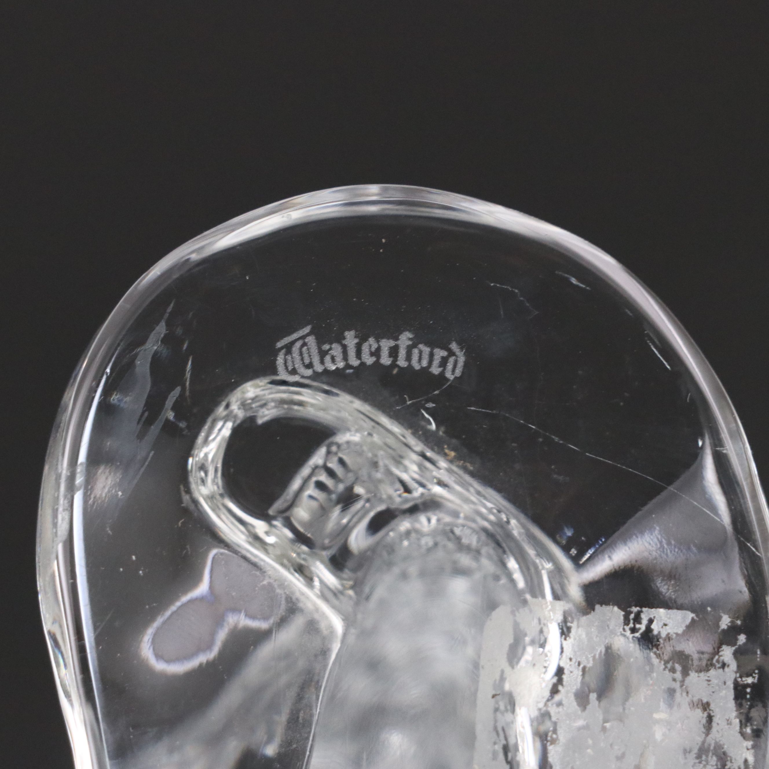 Waterford Crystal Golfer with Other Crystal Figurines and Golf Picture Frame