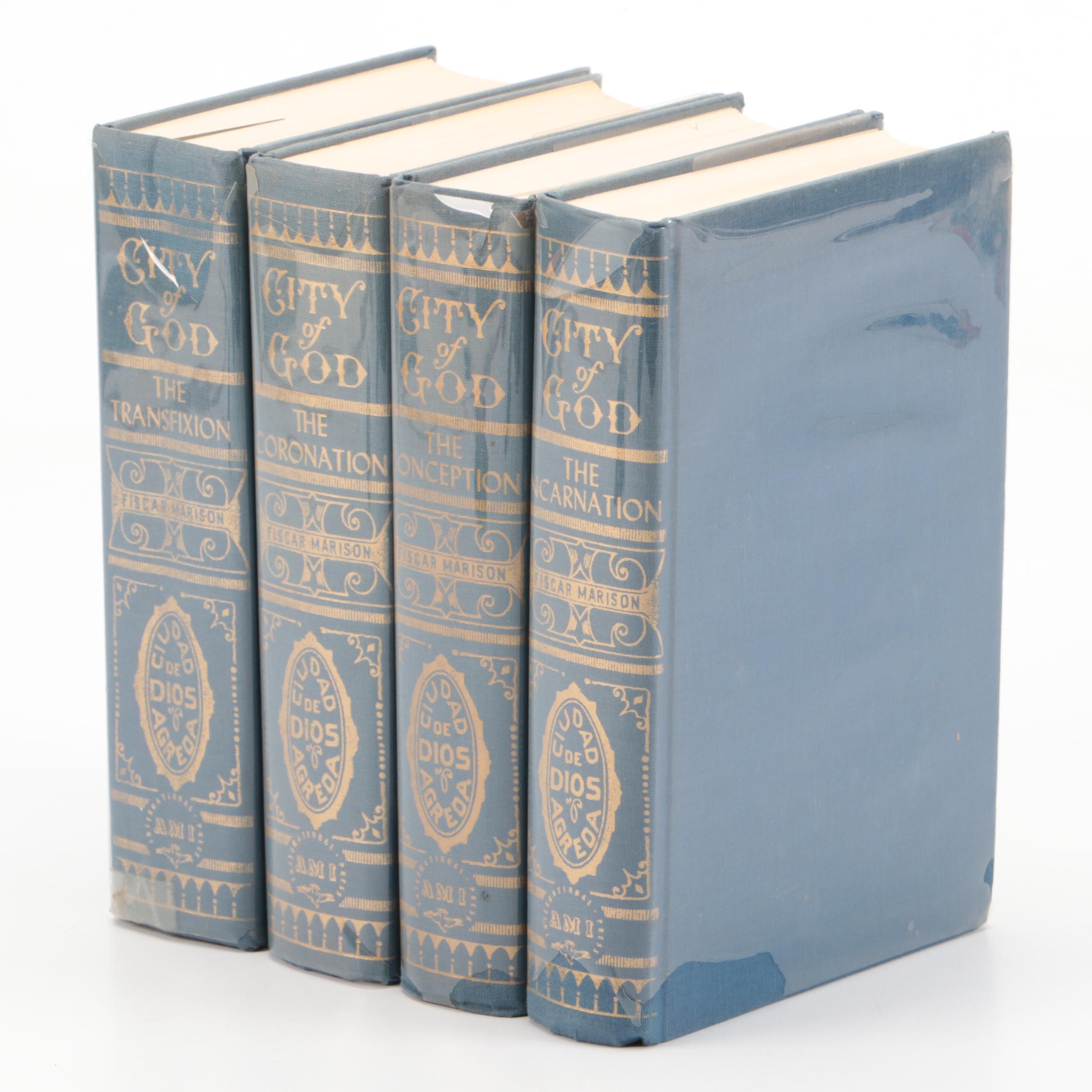 "Mystical City of God" Four-Volume Set by Mary of Jesus of Ágreda