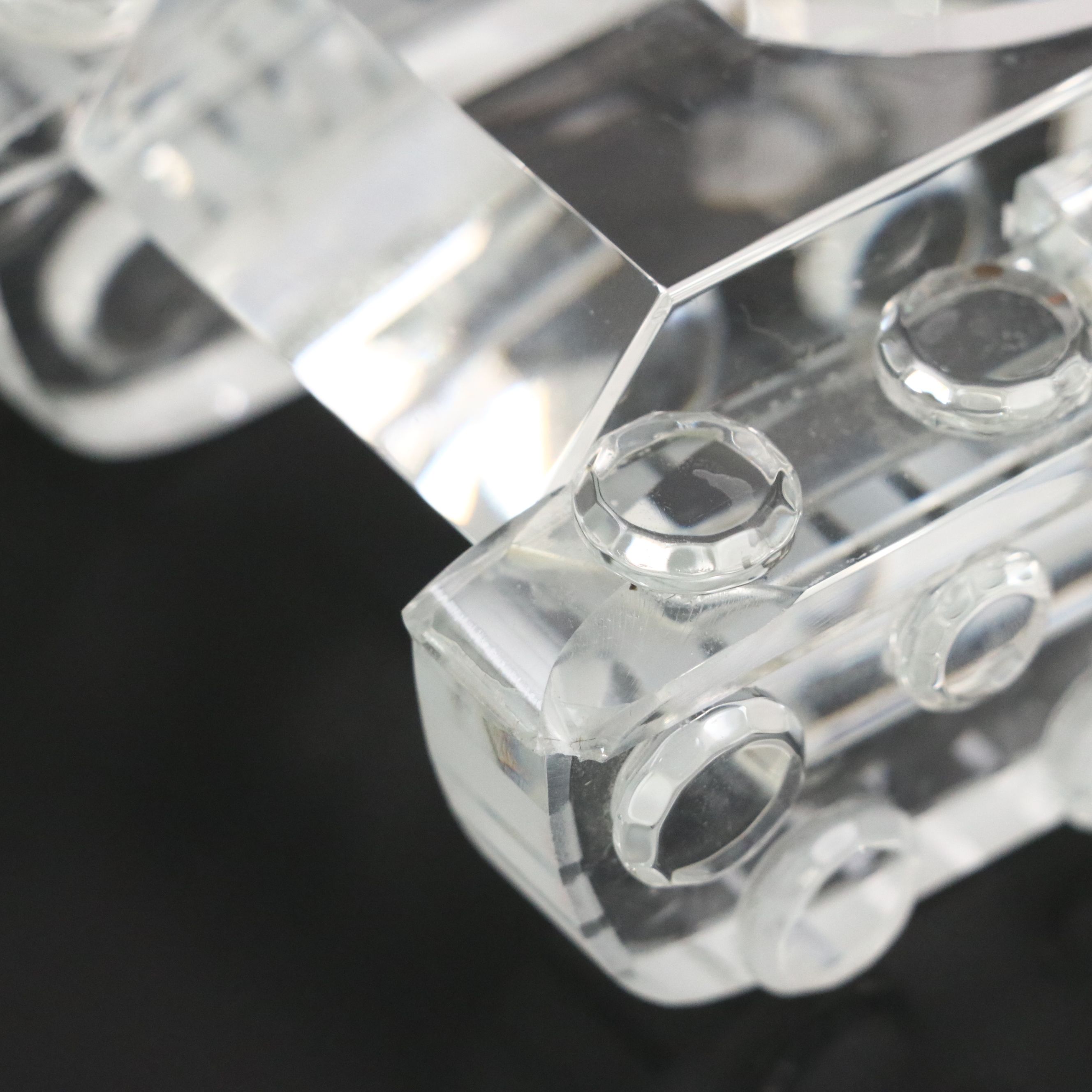 Waterford Crystal Golfer with Other Crystal Figurines and Golf Picture Frame