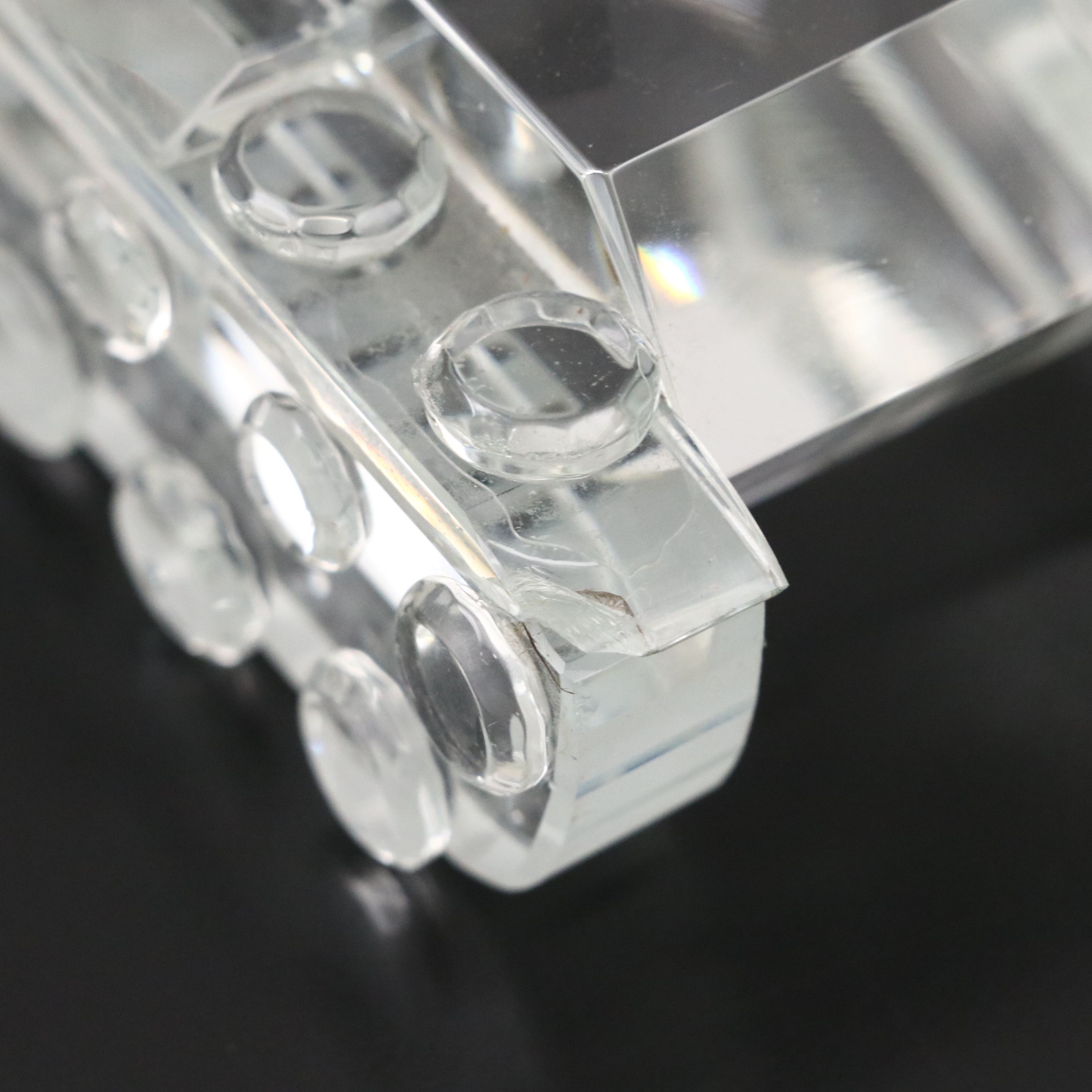 Waterford Crystal Golfer with Other Crystal Figurines and Golf Picture Frame