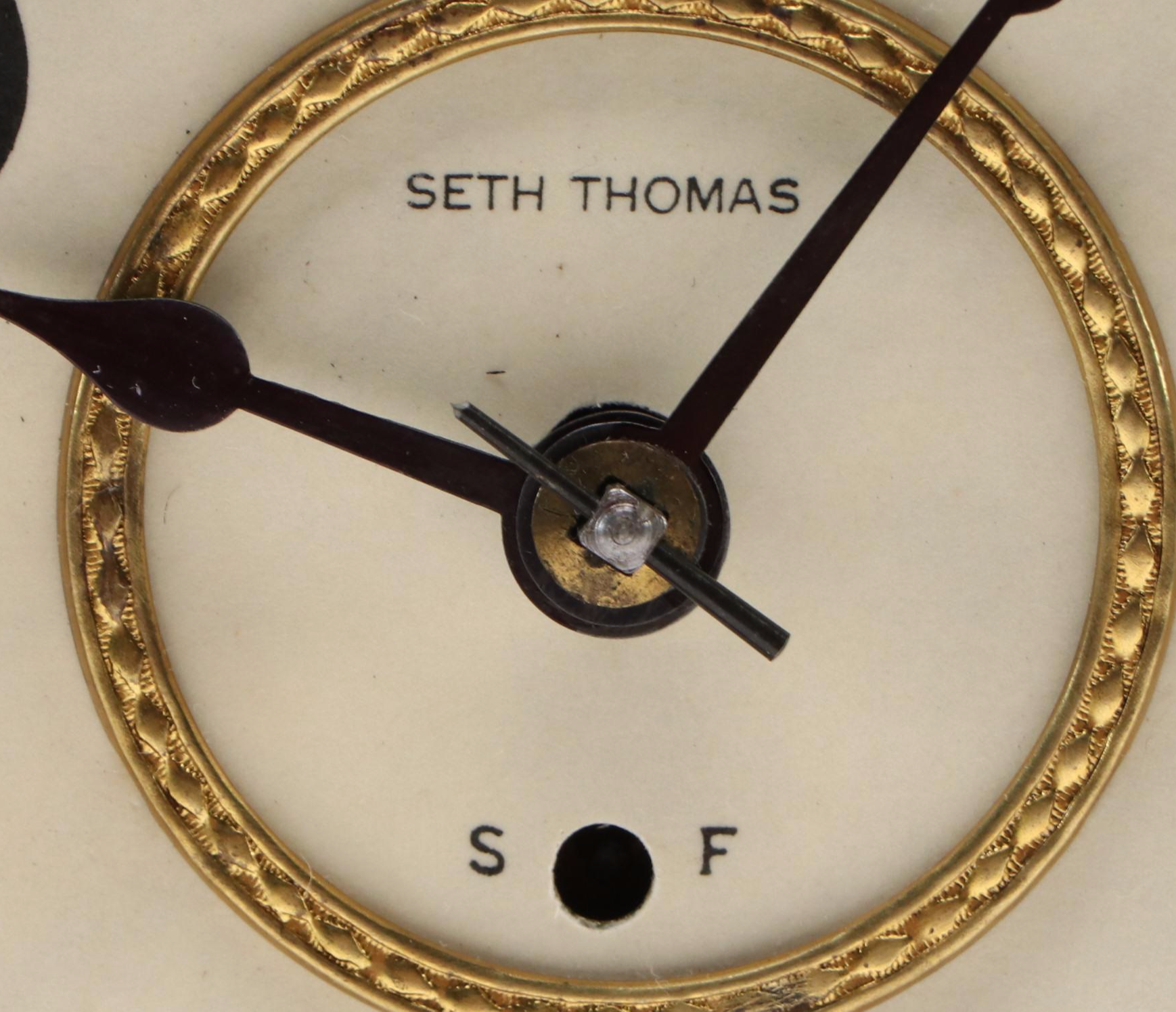 Seth Thomas Adamantine Mantel Clock, 1898
