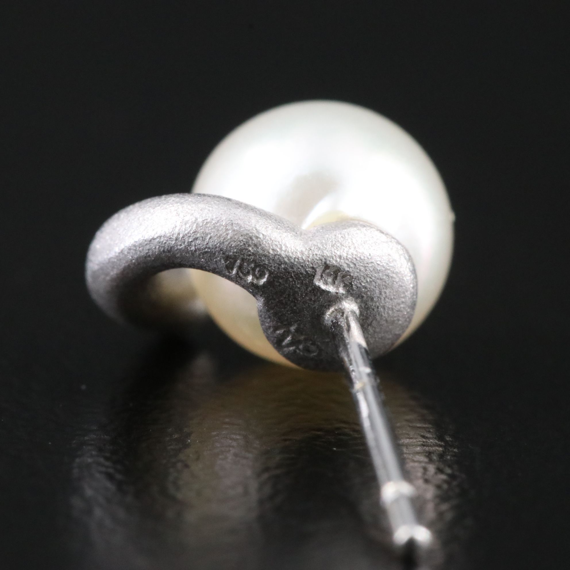 18K Pearl and Diamond Earrings