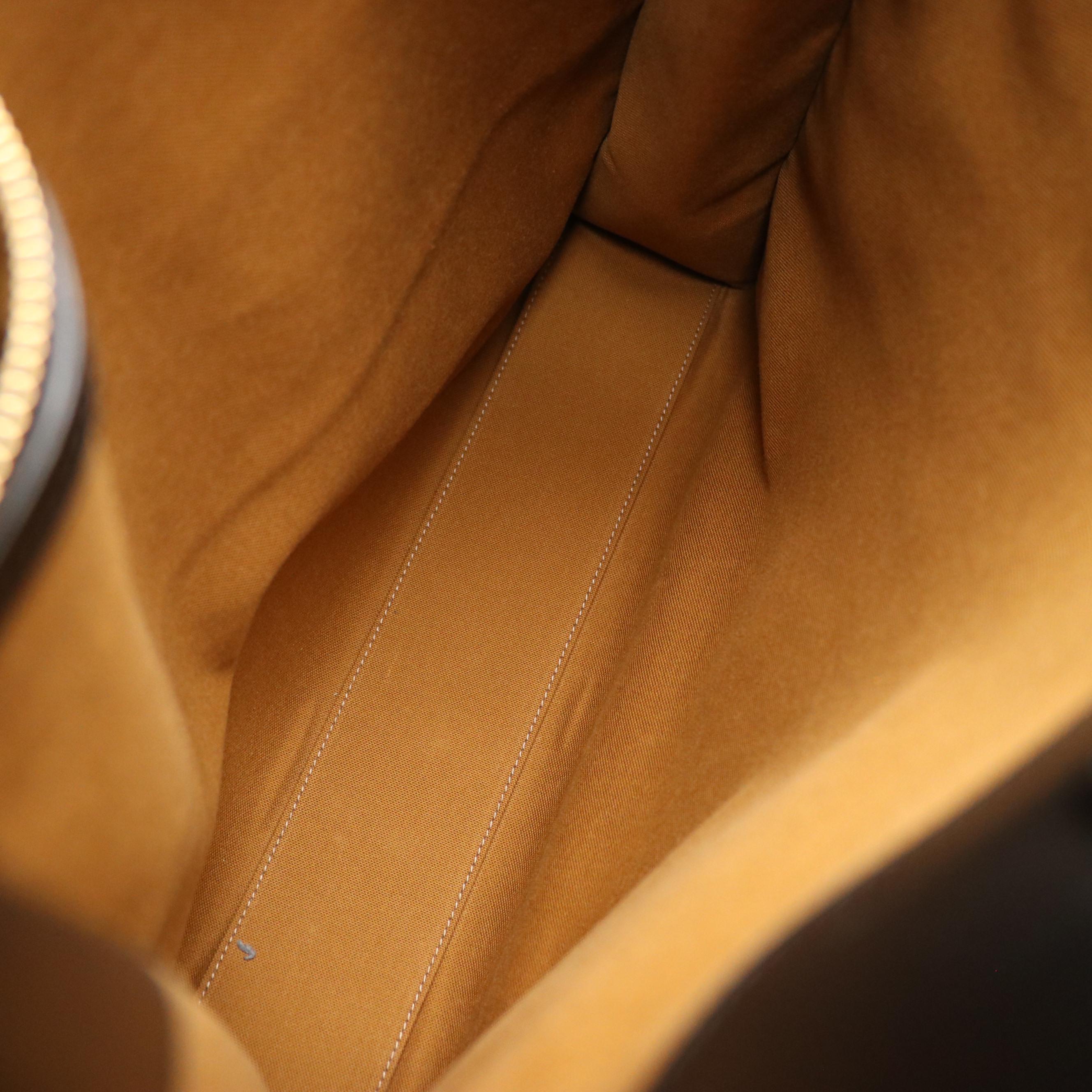 Celine Vertical Cabas Shopper Tote in Black Triomphe Coated Canvas and Leather