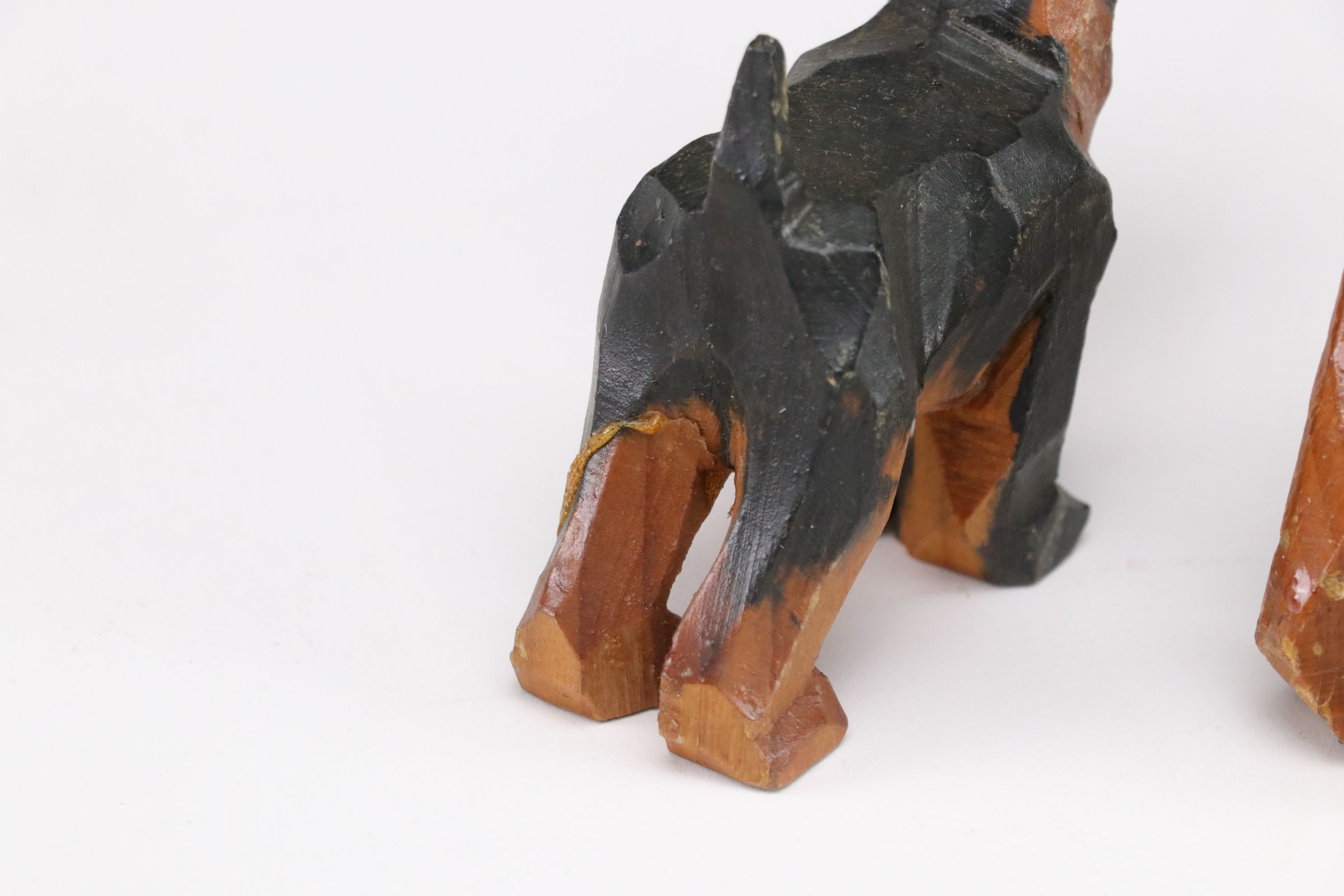 Terrier and Other Dog Figurines in Ceramic, Wood, Plastic, Glass, and Resin