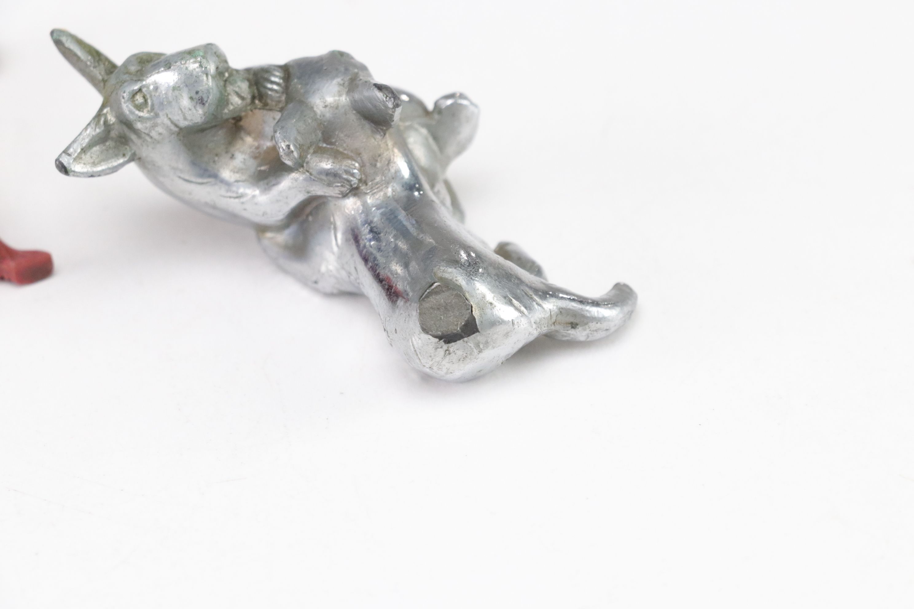 Terrier and Other Dog Figurines in Ceramic, Wood, Plastic, Glass, and Resin