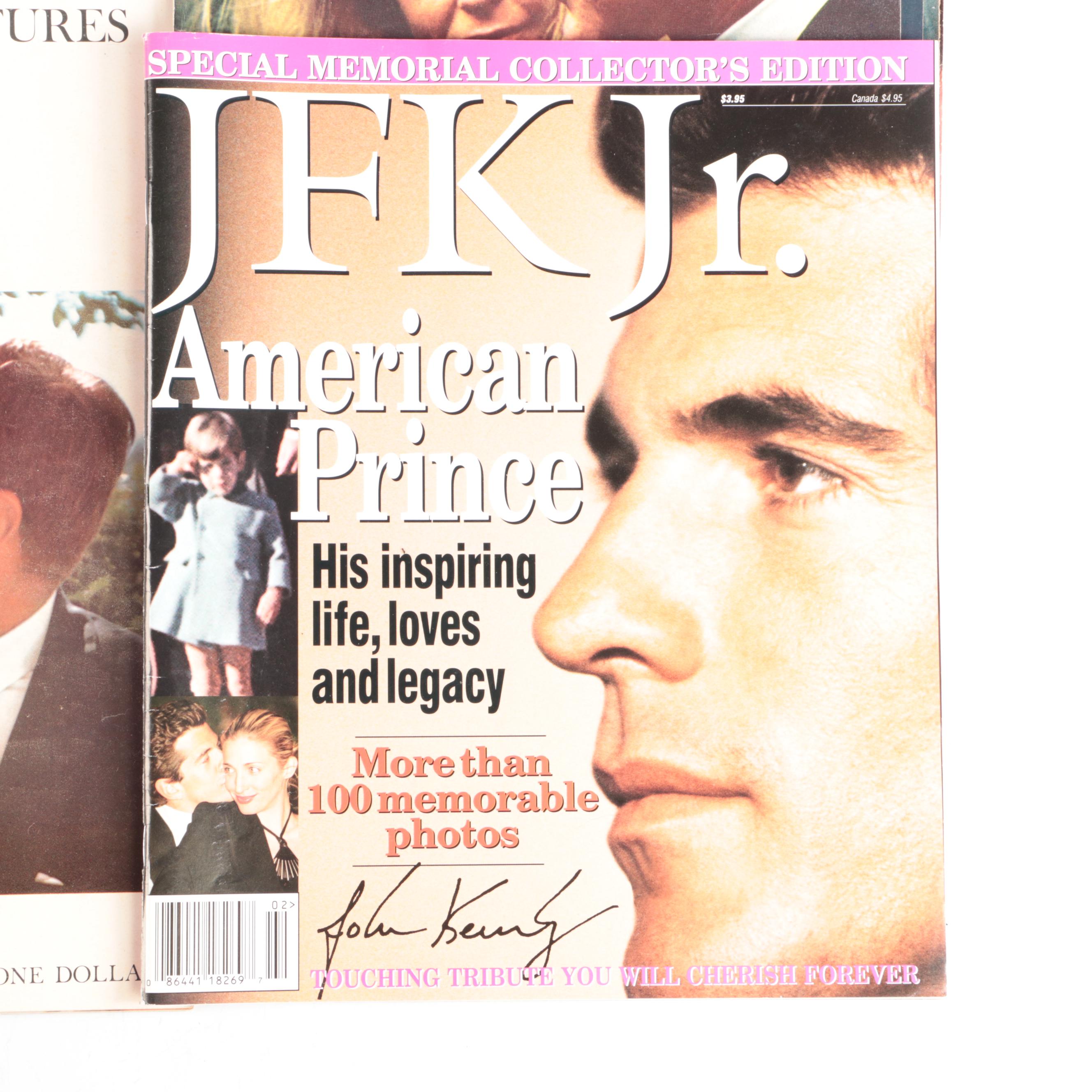 Vintage Kennedy Family Ephemera Featuring "LOOK" Magazine, Late 20th C.