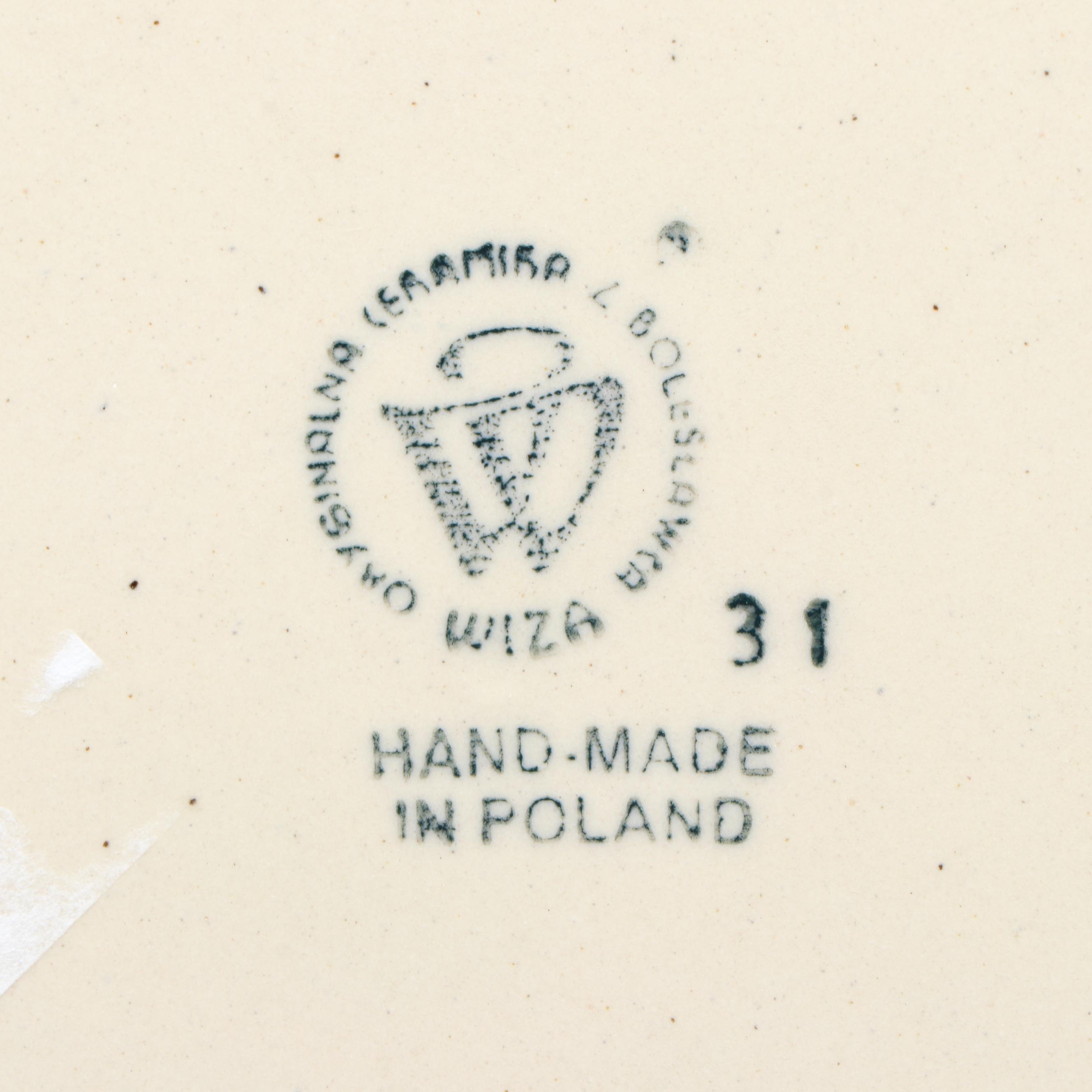 Boleslawiec "Peacock" with Other Polish Ceramic Tableware