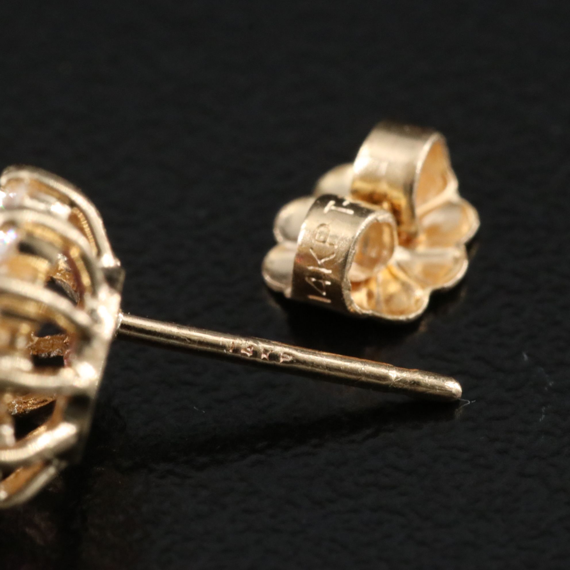 14K Amethyst and 0.29 CTW Diamond Pendant and Earrings